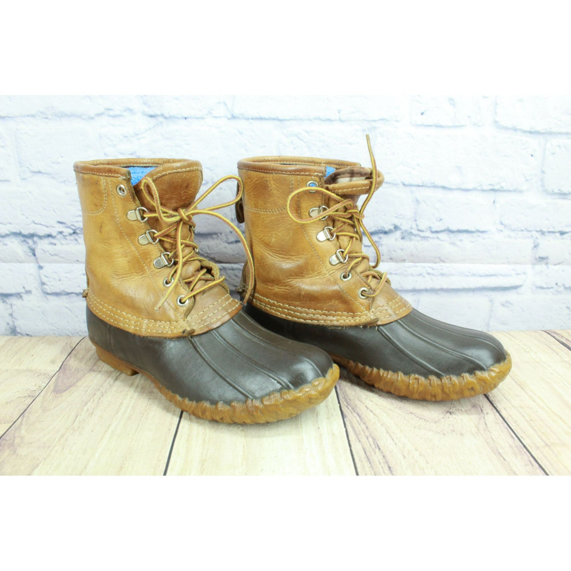 Goretex × L.L. Bean × Vintage Vintage LL Bean Women's Waterproof Hunting Duck Boots Size US 8 / IT 38 - 3 Thumbnail