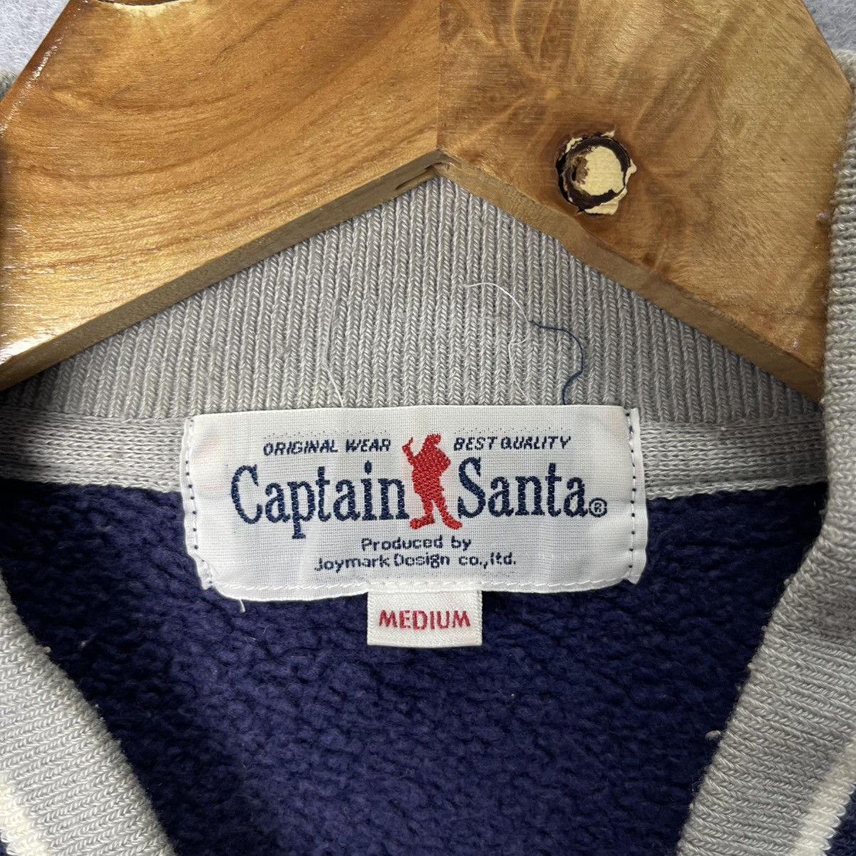 Vintage Vintage Captain Santa American Style Zip Jacket Size US M / EU 48-50 / 2 - 8 Thumbnail