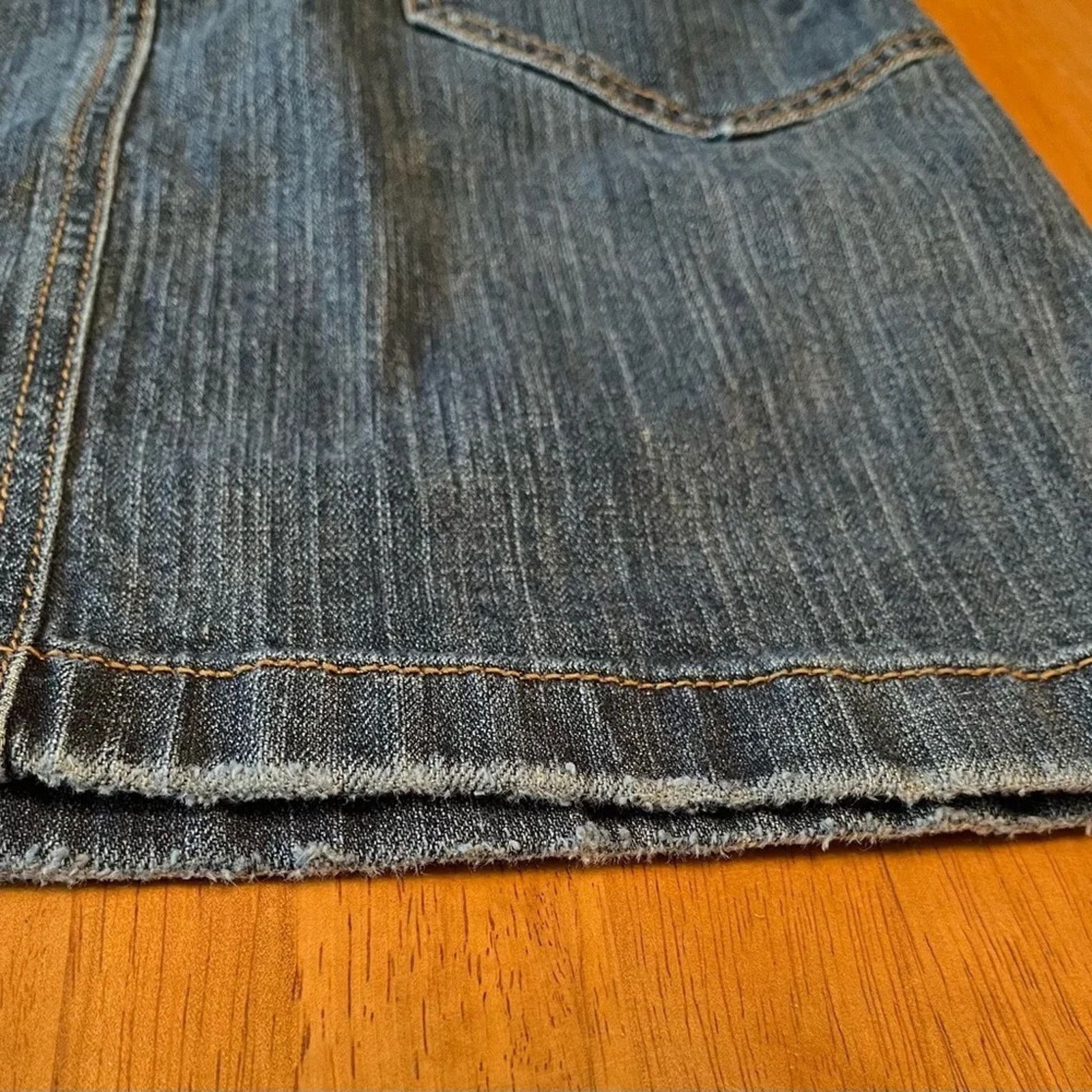 Loft Ann Taylor Loft denim mini skirt, size 4 Size 27" / US 4 / IT 40 - 5 Thumbnail