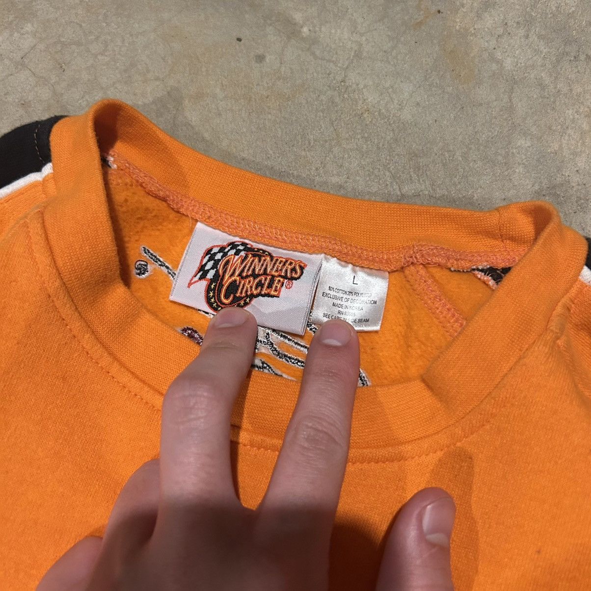 NASCAR × Vintage Crazy Vintage Y2K Nascar Tony Stewart Home Depot Crewneck Size US L / EU 52-54 / 3 - 4 Thumbnail