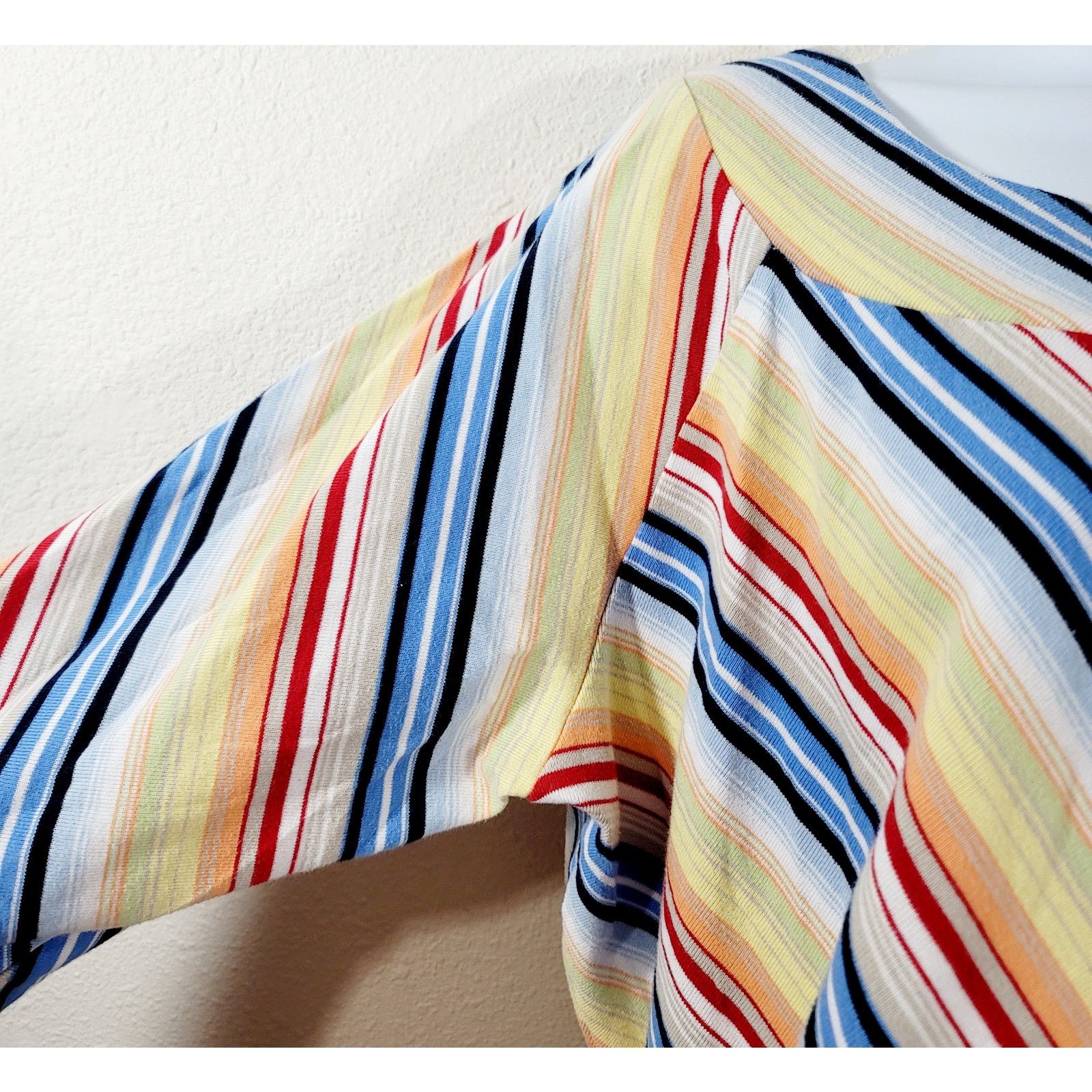 Other Fiorlini International Multicolor Striped Top 18W 20W Plus Size XXL / US 16-18 / IT 52-54 - 5 Thumbnail