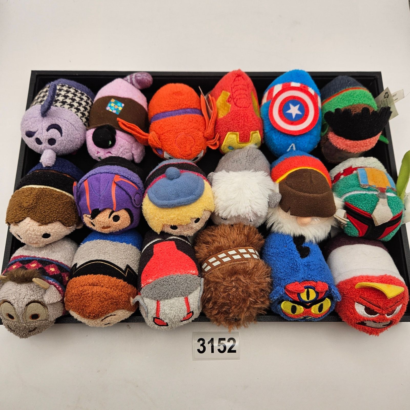Disney DISNEY MARVEL STAR WARS TSUM TSUM MINI PLUSH LOT OF 18 Size ONE SIZE - 2 Thumbnail