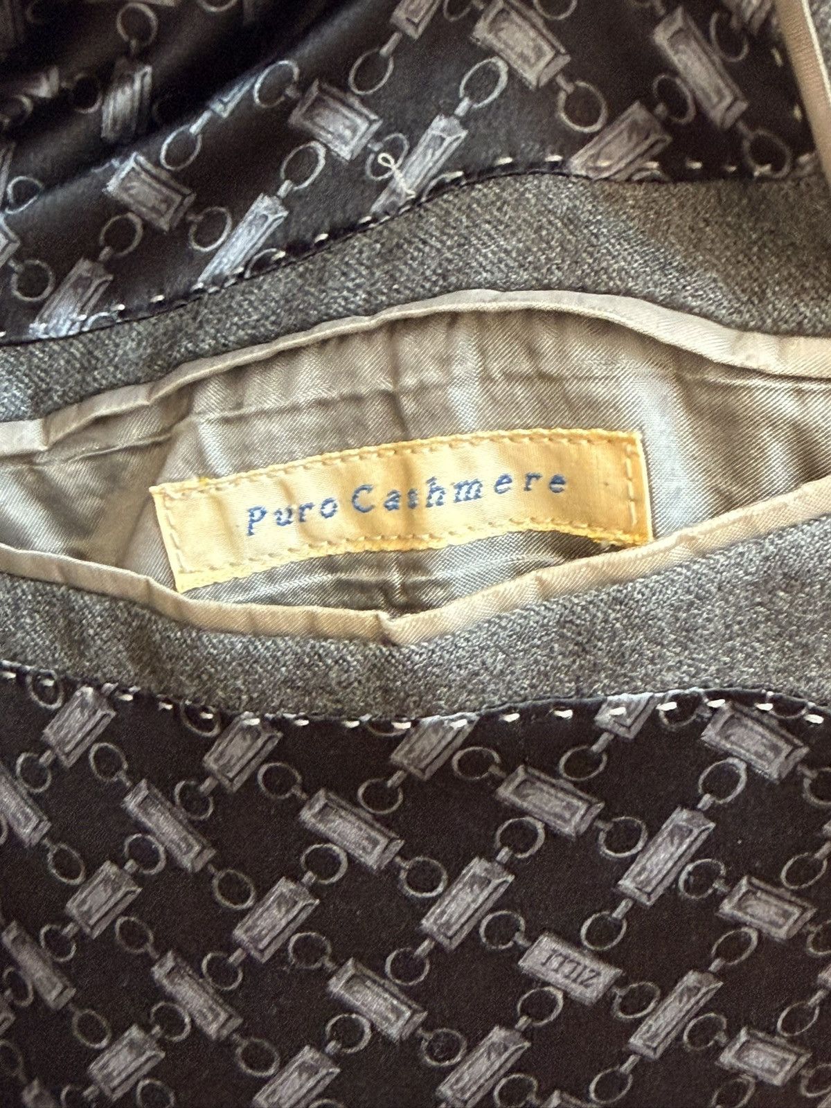 Zilli Zilli Cashmere Suit Size 40R - 2 Thumbnail
