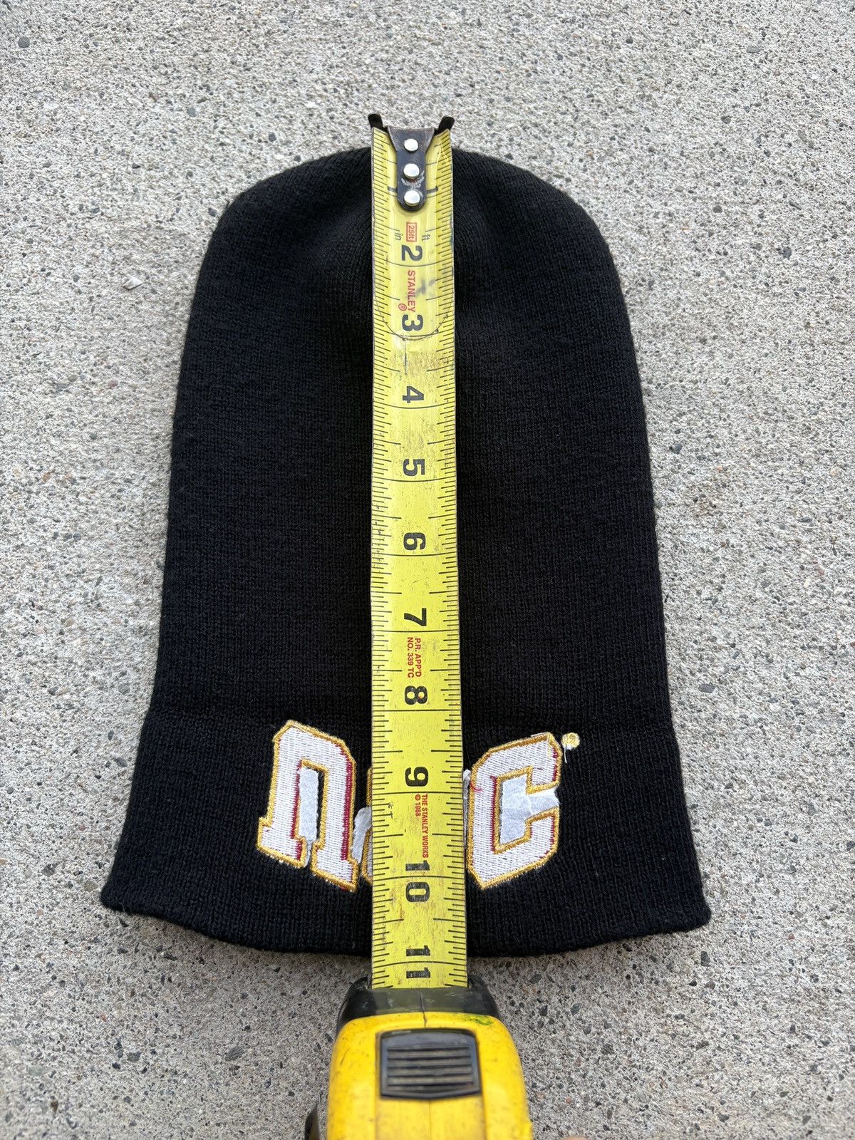 Vintage Vintage 2000s Y2K U.S.C. Embroidered Black Snow/Ski Beanie Size ONE SIZE - 7 Thumbnail