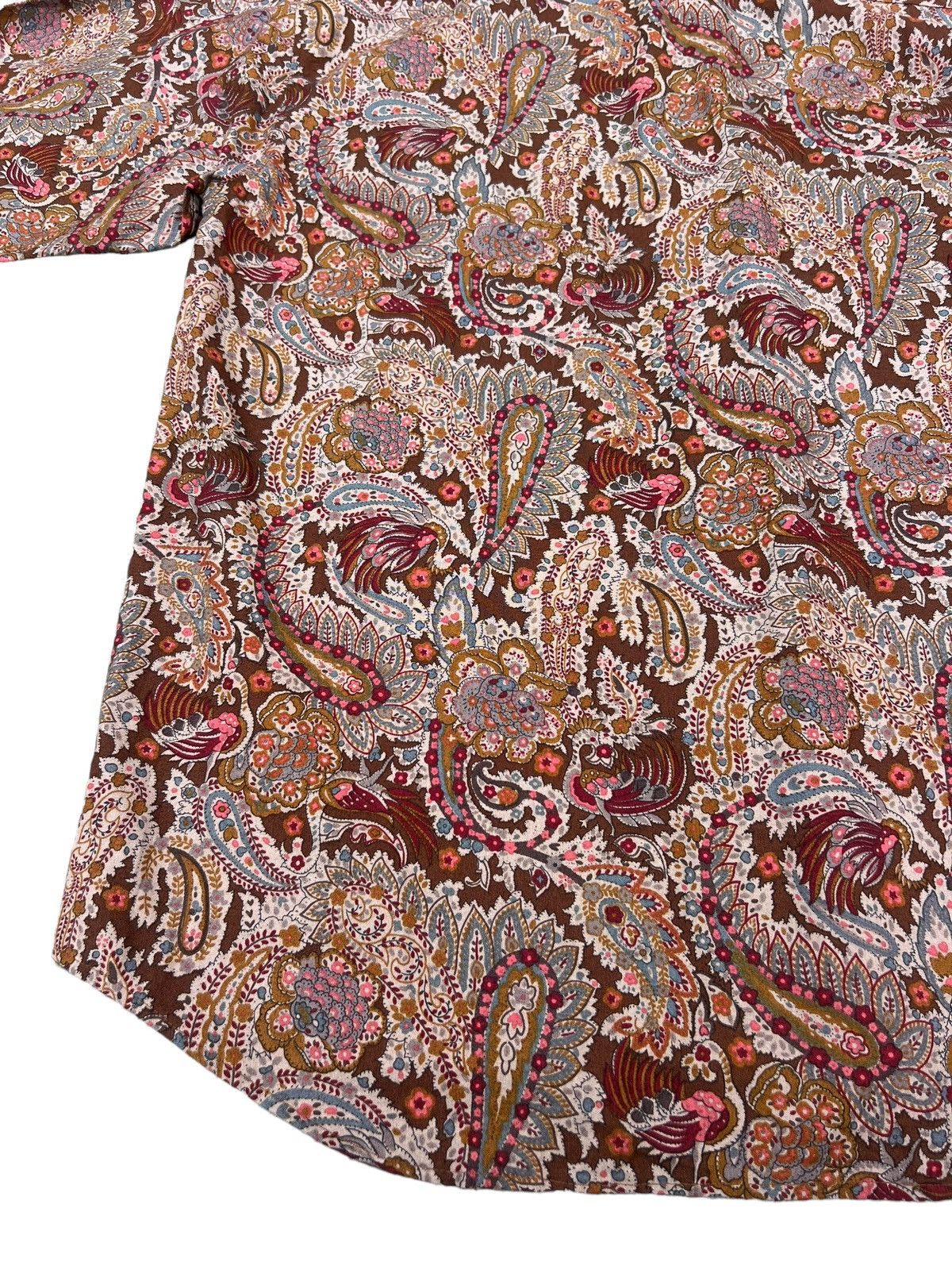 Vintage Vintage J.J.C. BOY Japan Floral Flower LS Size US L / EU 52-54 / 3 - 16 Thumbnail