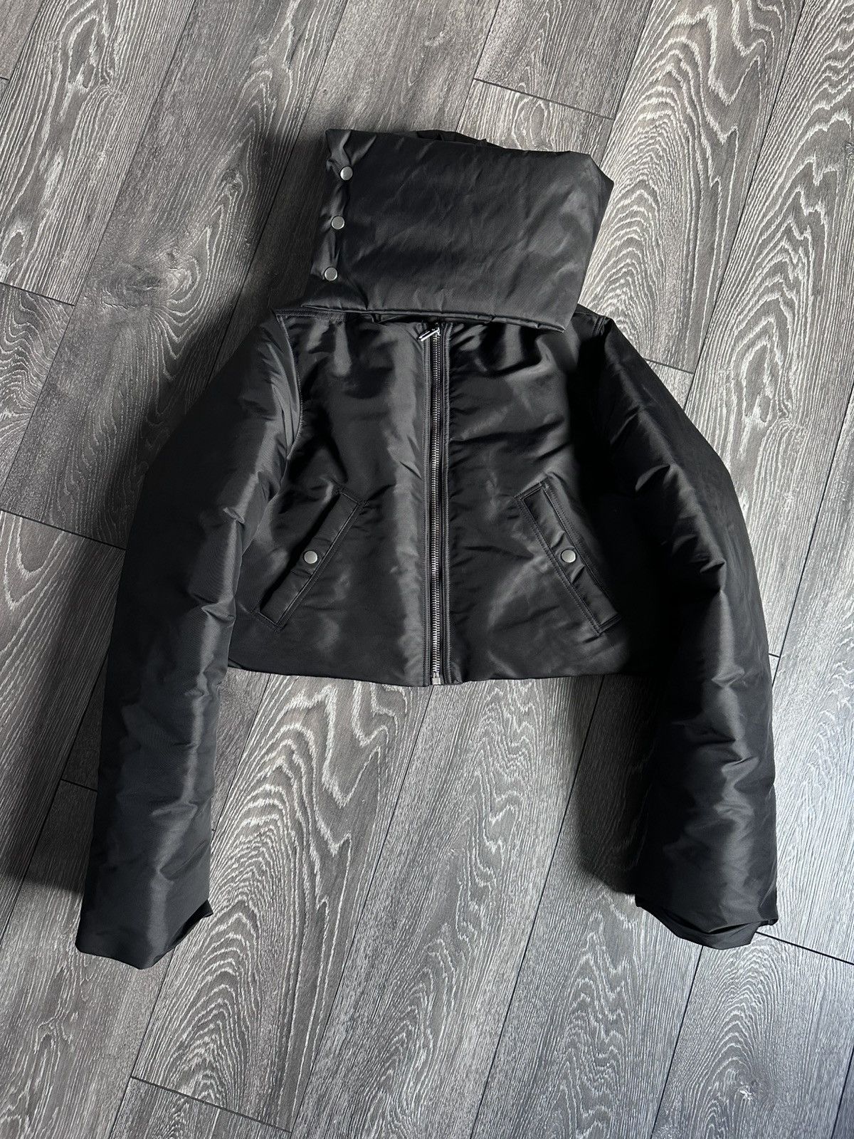 Rick Owens rick owens fw18 sisyphus funnel jacket Size US S / EU 44-46 / 1 - 1 Thumbnail