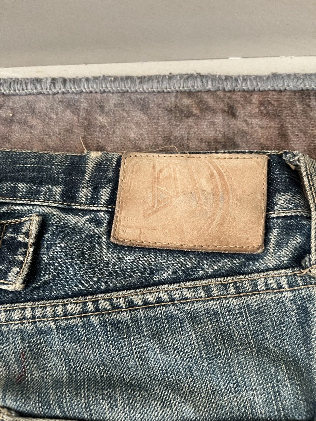 If Six Was Nine × Japanese Brand × Vintage Vintage Selvadge Isquare Denim Size US 34 / EU 50 - 20 Thumbnail