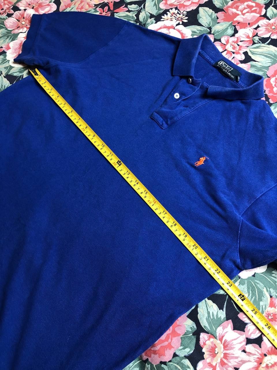 Polo Ralph Lauren Ralph Lauren blue polo shirt with a small embroidered LOGO Size US L / EU 52-54 / 3 - 5 Thumbnail
