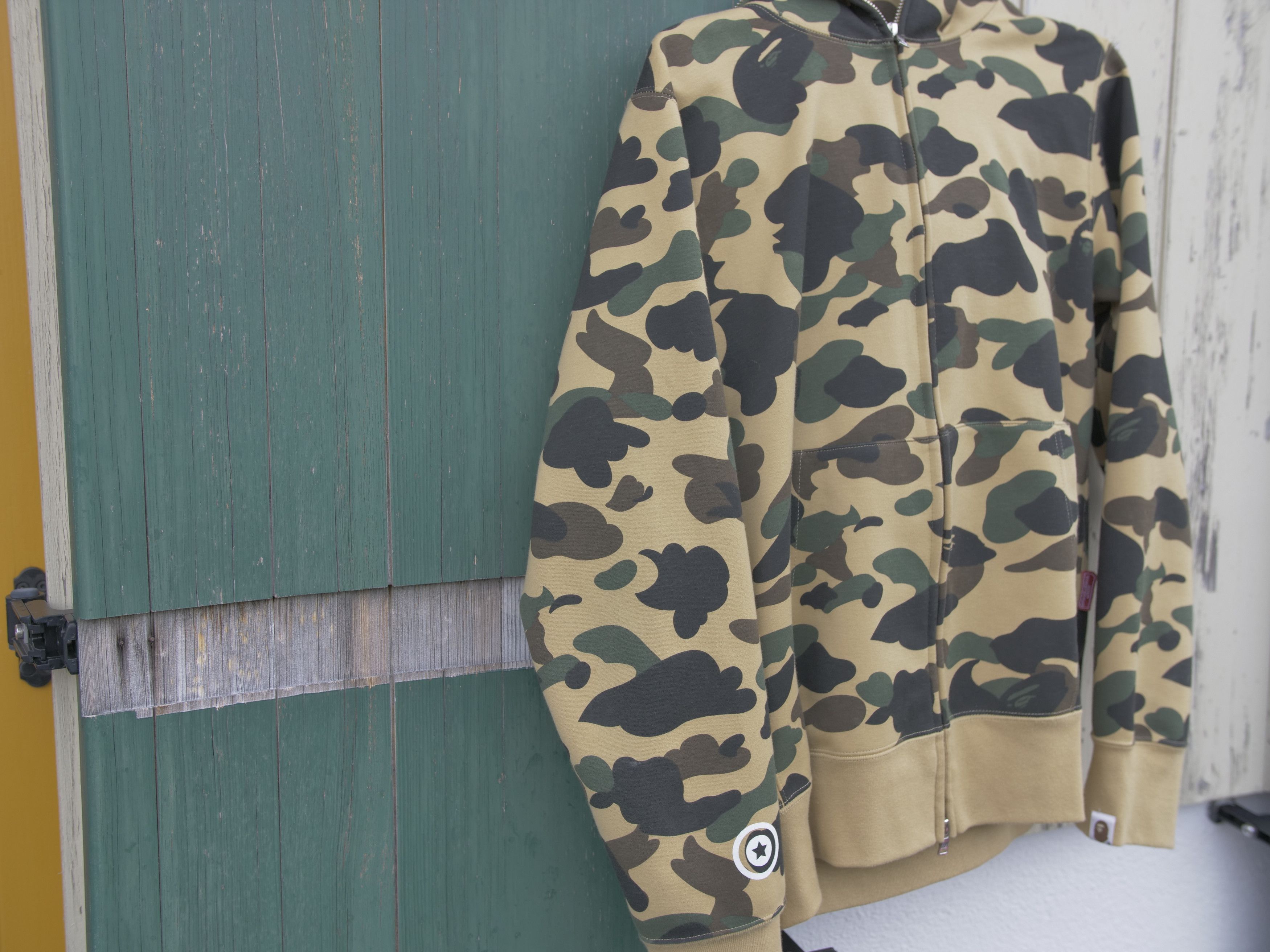 Bape 1st Camo Windstopper Shark Full Zip Hoodie Size US M / EU 48-50 / 2 - 8 Thumbnail