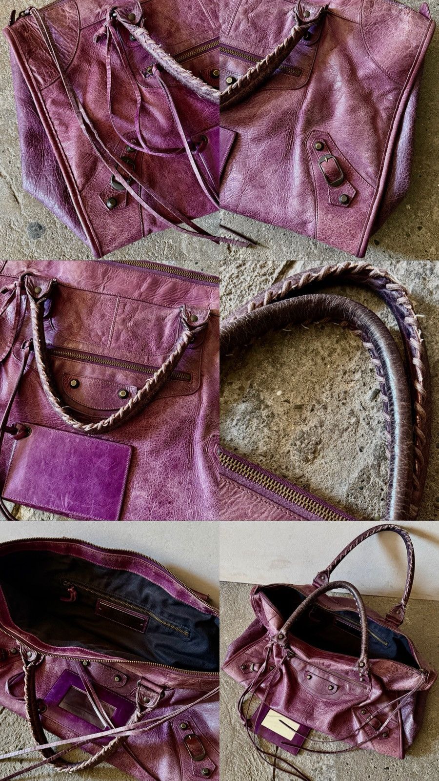 Balenciaga Balenciaga - 2000’s - Classic Le City - Lambskin Work Bag Size ONE SIZE - 24 Thumbnail