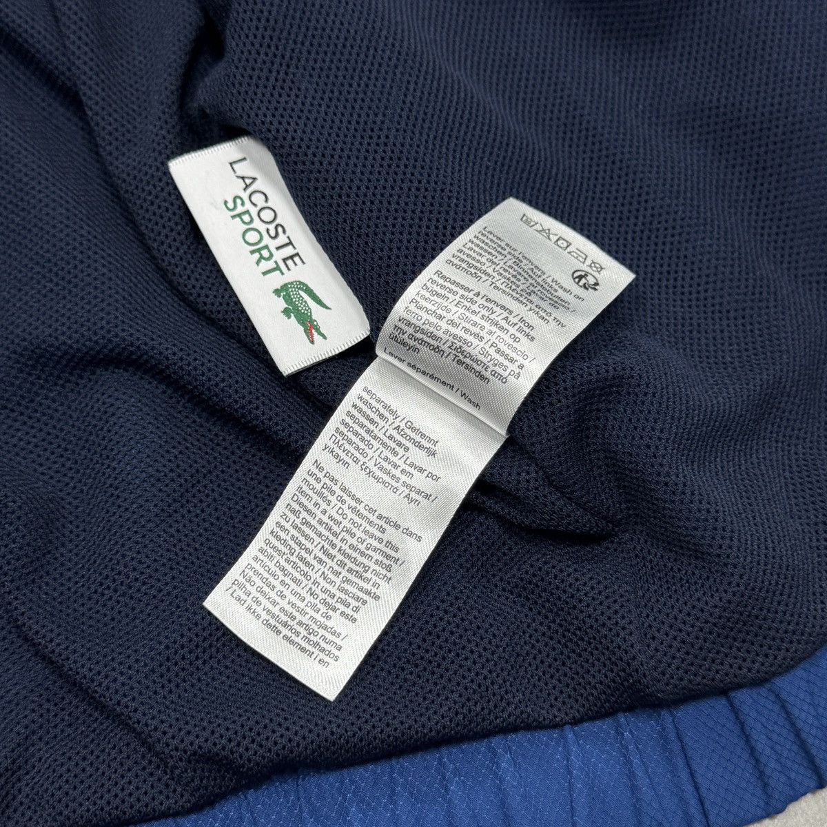 Lacoste Lacoste Sport Track Jacket Blue Men Size S Size US S / EU 44-46 / 1 - 15 Thumbnail