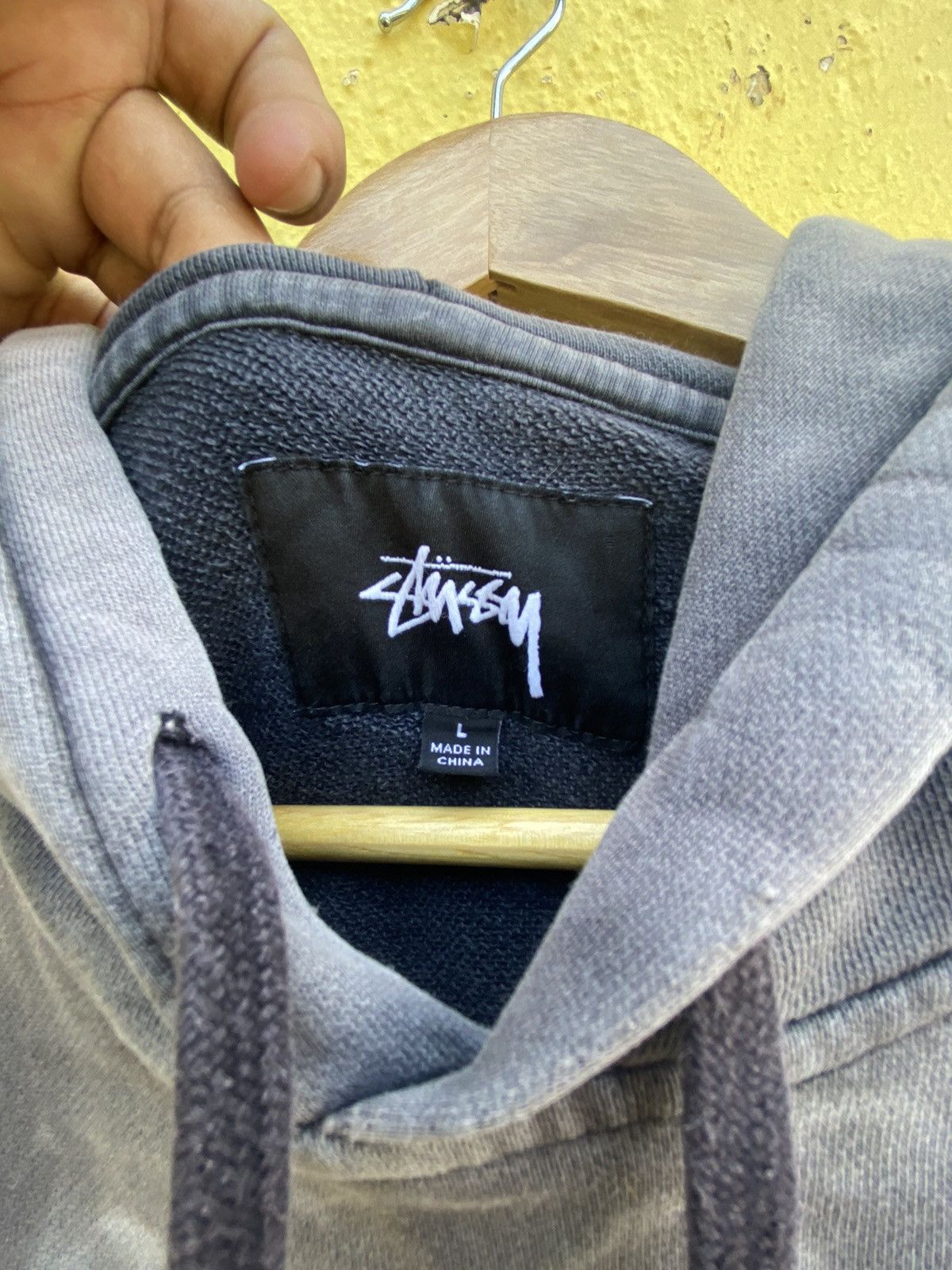 Stussy × Vintage Vintage Stussy tie dye hoodie / sweatshirt Size US L / EU 52-54 / 3 - 13 Thumbnail