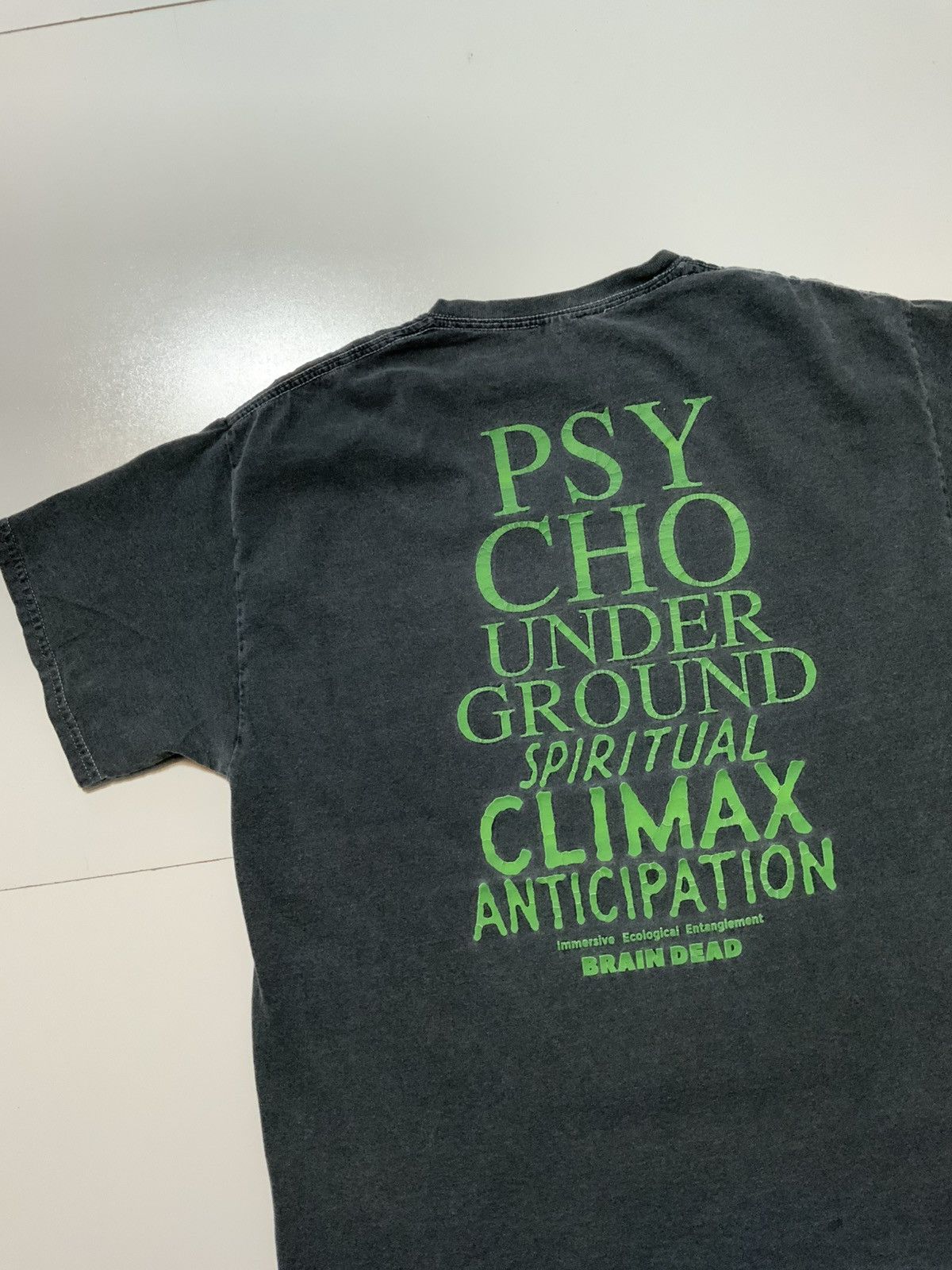 Brain Dead Brain Dead Media Works Psycho Underground S/S Crew T-Shirt Size US M / EU 48-50 / 2 - 5 Thumbnail
