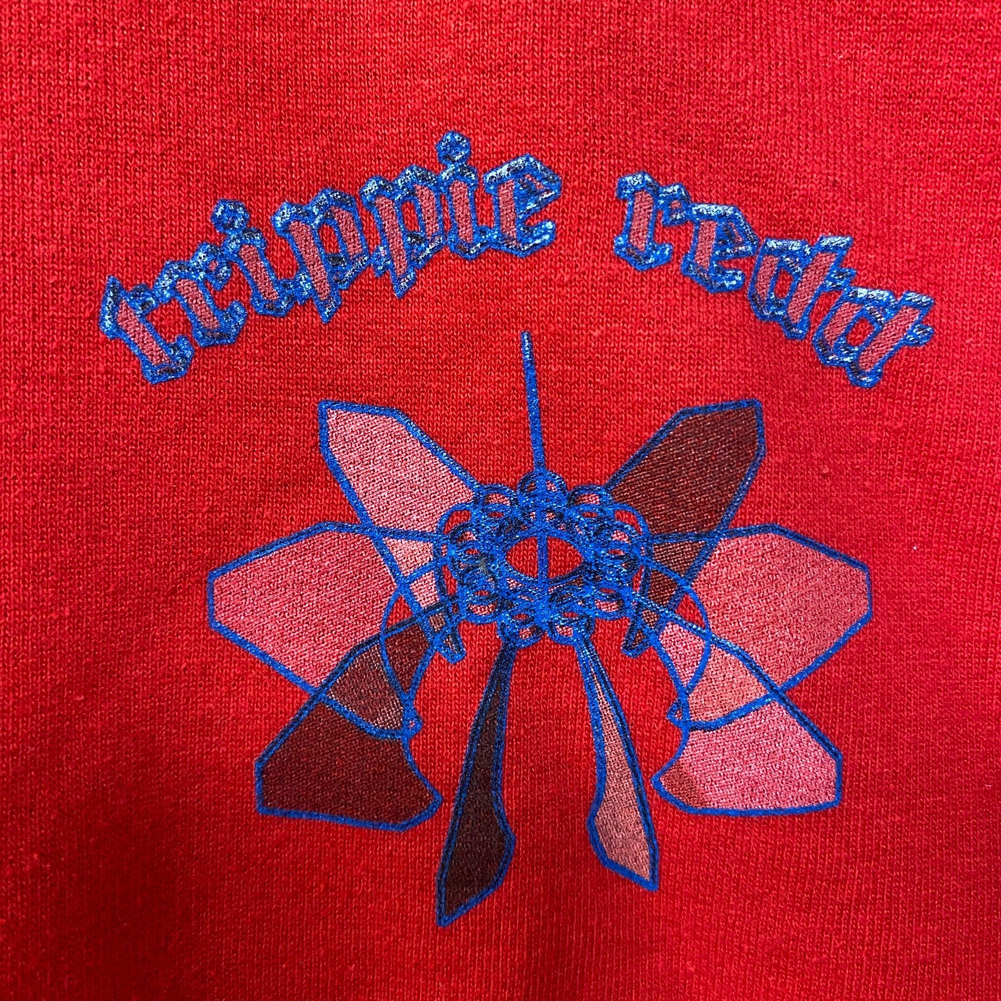 Trippie Redd Triple Red Geometric Embroidered Logo Hip Hop Hoodie Large Size US L / EU 52-54 / 3 - 2 Thumbnail