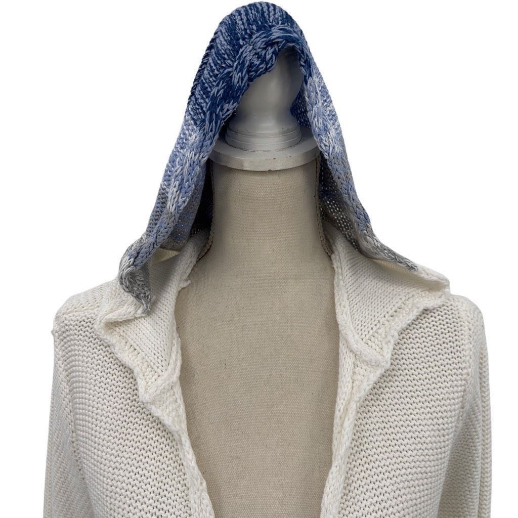 Other Lola Ombre Knit Stripe Open Front Hooded Cardigan Sweater M Size M / US 6-8 / IT 42-44 - 6 Thumbnail