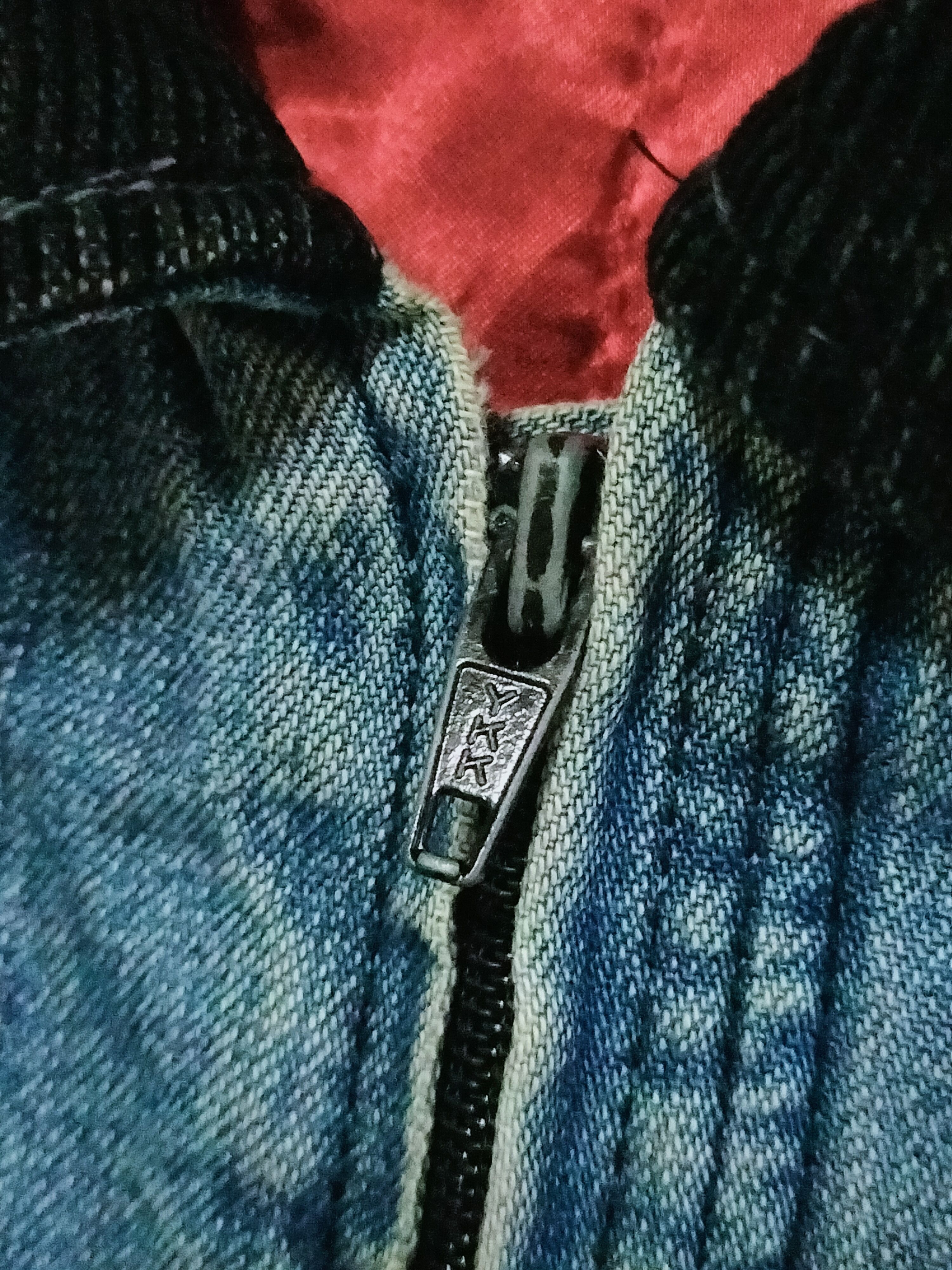 Blue Blue Japan Distressed Blue Blue Japan Los Angeles Denim Bomber Workwear Size US XL / EU 56 / 4 - 9 Thumbnail