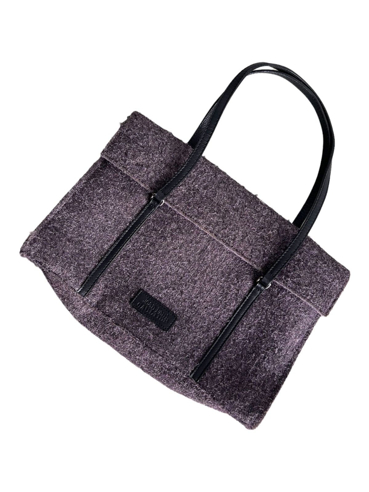 Jean Paul Gaultier 1990s Jean Paul Gaultier Satanic Texture & Leather Strap Bag Size ONE SIZE - 1 Thumbnail