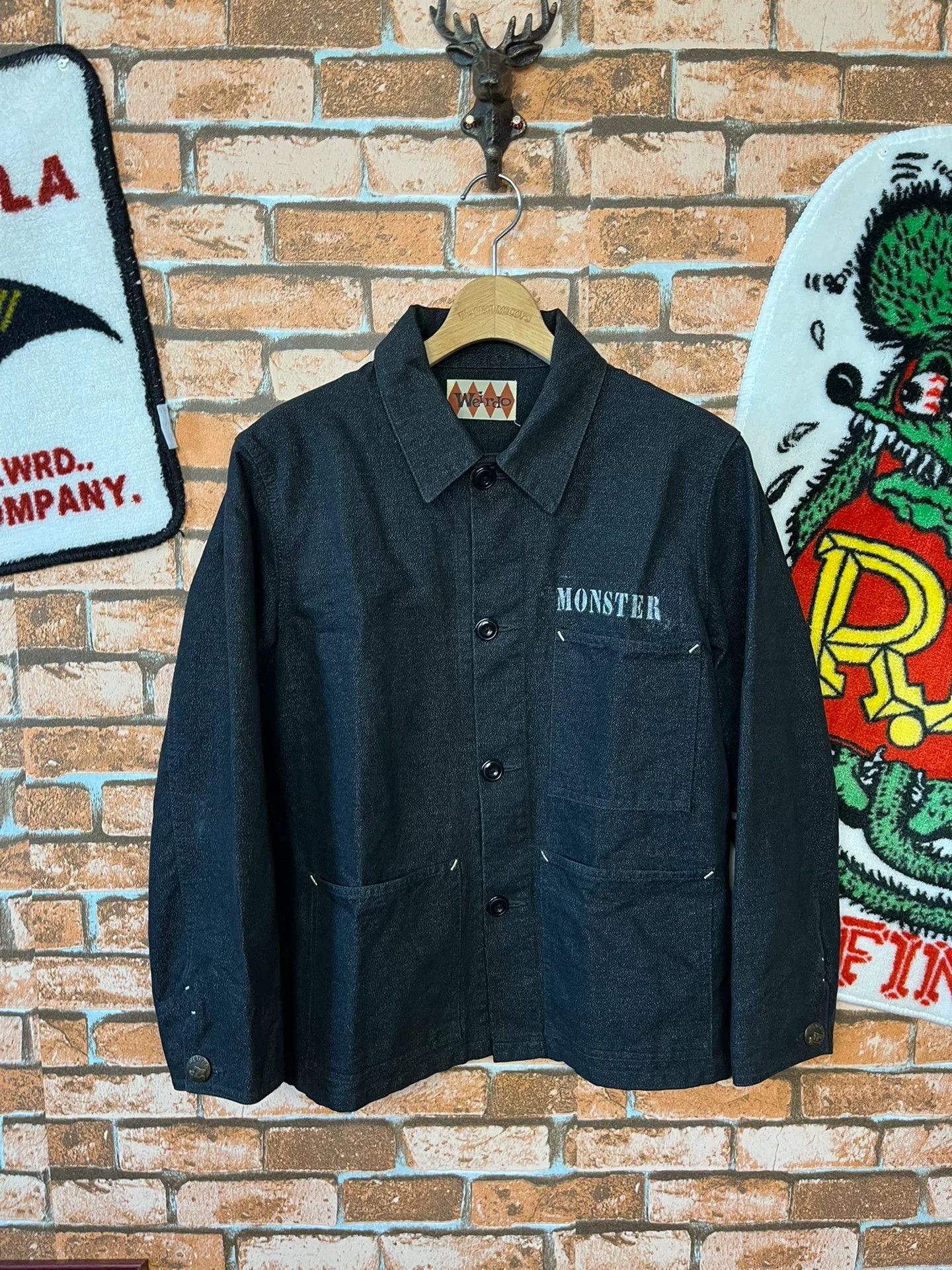 STRANGE MATTER Weirdo Thick Jacket with Copper Buttons Size US S / EU 44-46 / 1 - 1 Thumbnail