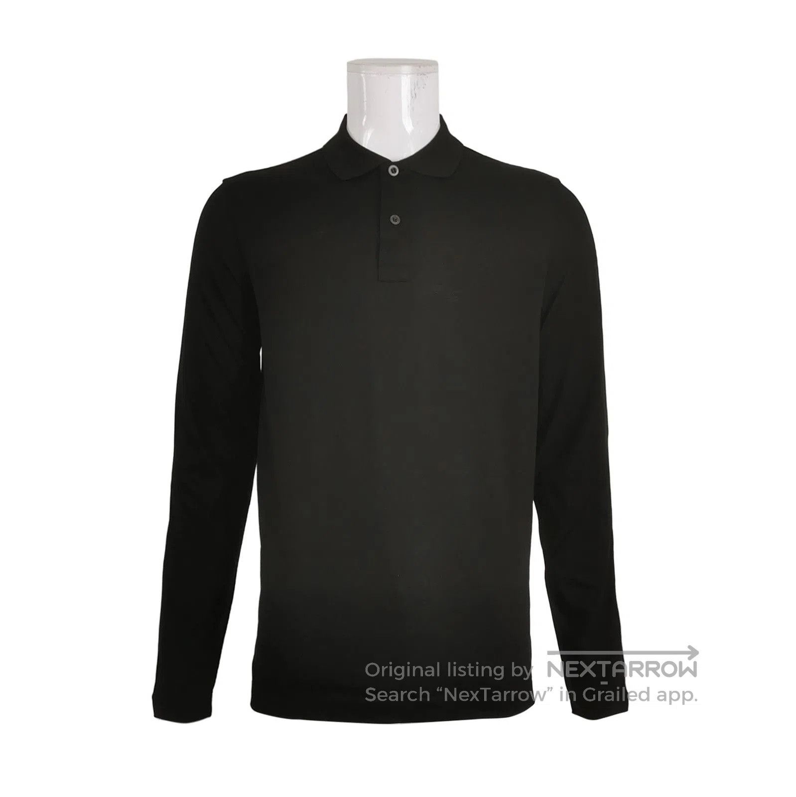 Prada Prada Milano vintage long sleeve polo shirt | Grailed