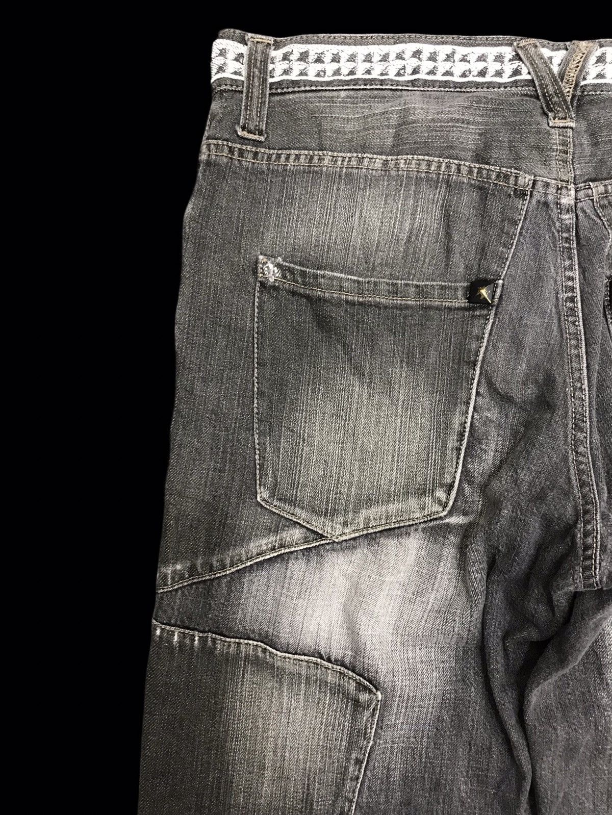 PPFM 💥ARCHIVAL💥VERY RARE PPFM STAR DESIGN SICK FADES DENIM F347 Size US 32 / EU 48 - 11 Thumbnail