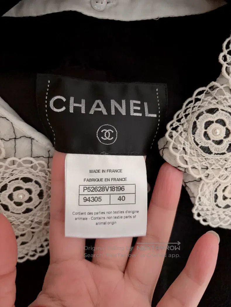 Chanel Chanel Tea restaurant camelia mountain jacket Size S / US 4 / IT 40 - 6 Thumbnail