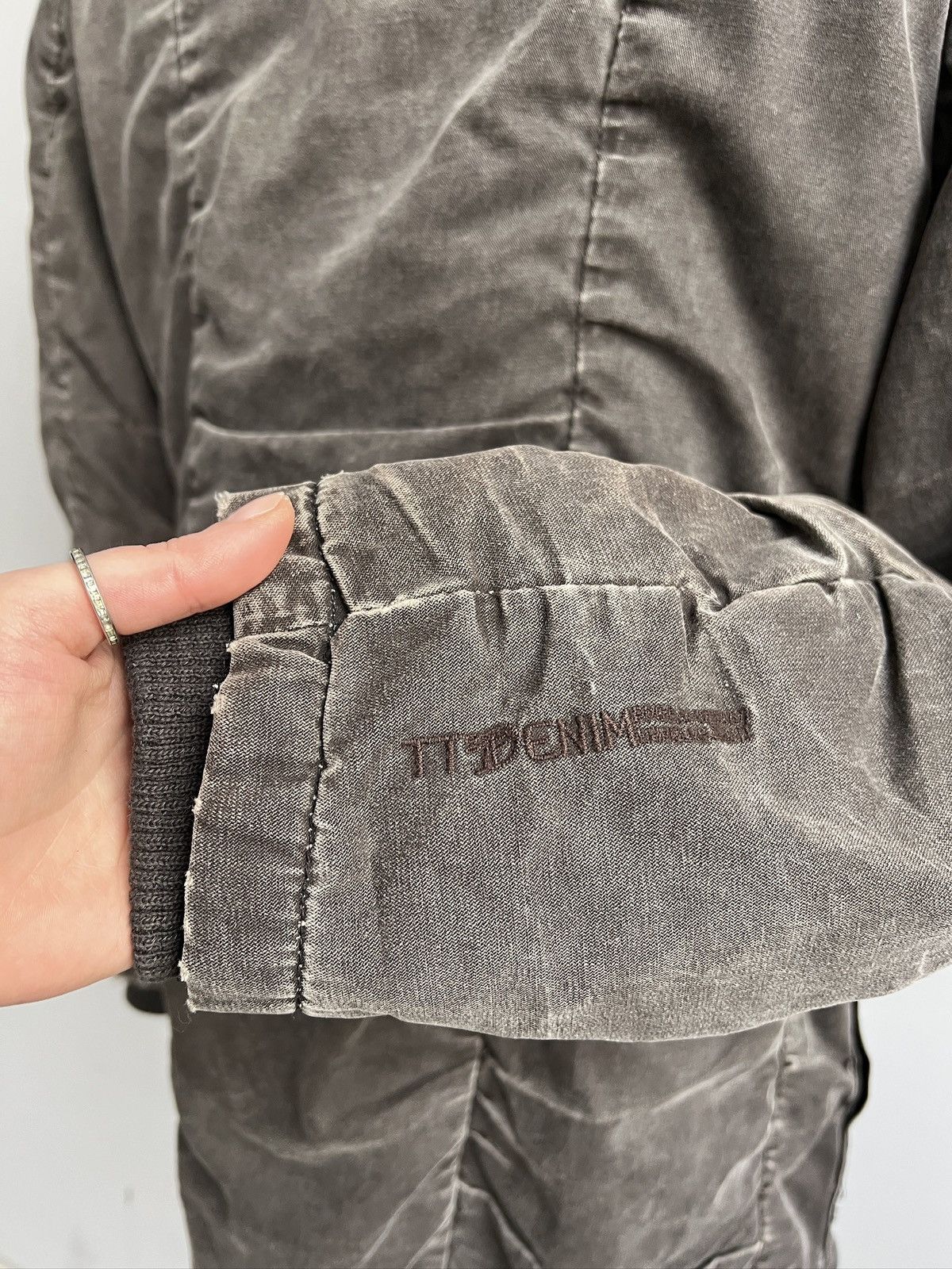 Issey Miyake Rare bondage washed distressed Issey Miyake style jacket Size US M / EU 48-50 / 2 - 12 Thumbnail