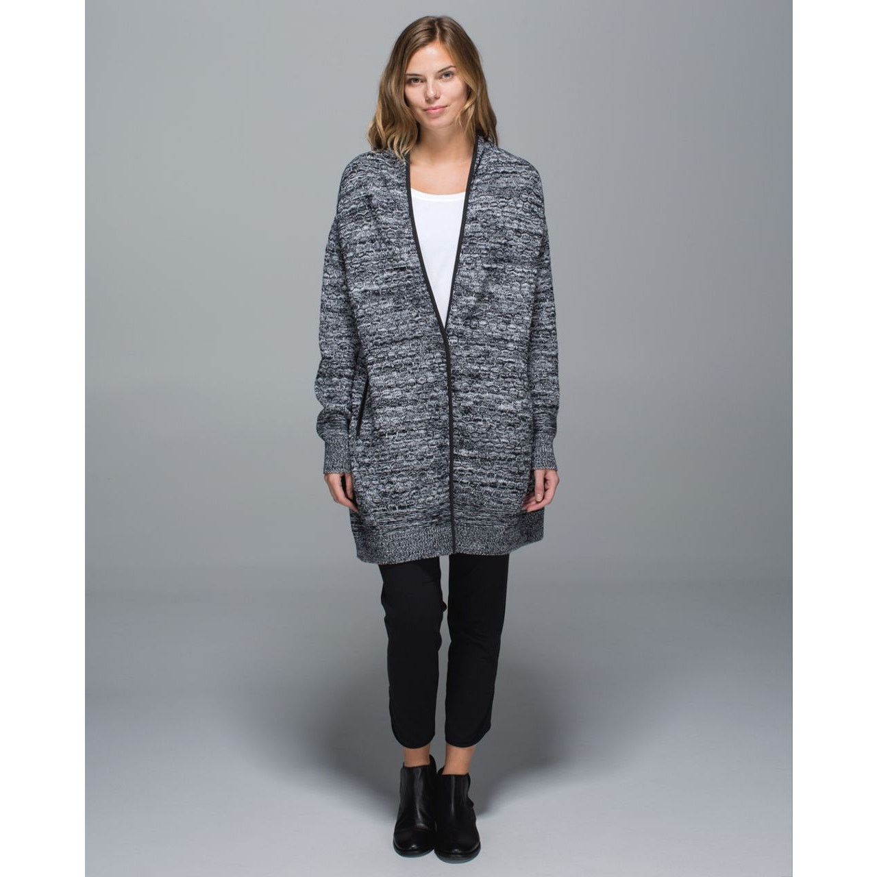Lululemon Lululemon Cardi All Day Merino wool oversized cardigan M/L Size L / US 10 / IT 46 - 6 Thumbnail