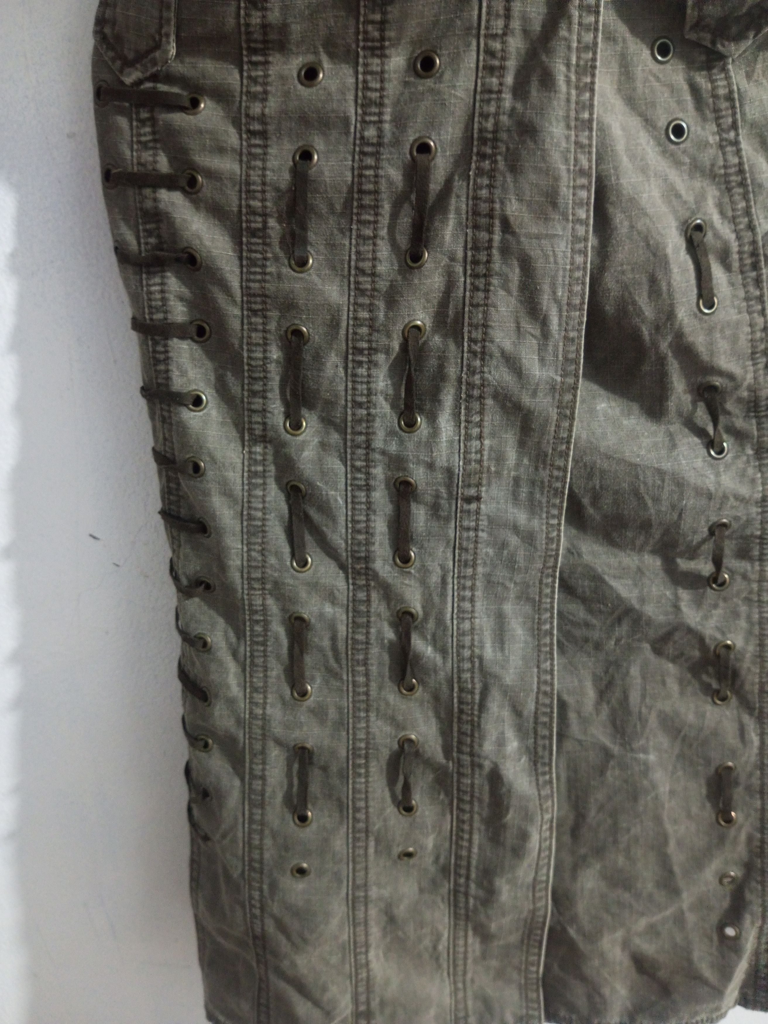 Japanese Brand × Vintage Vintage Grace continental lace up skrits Size 29" - 7 Thumbnail