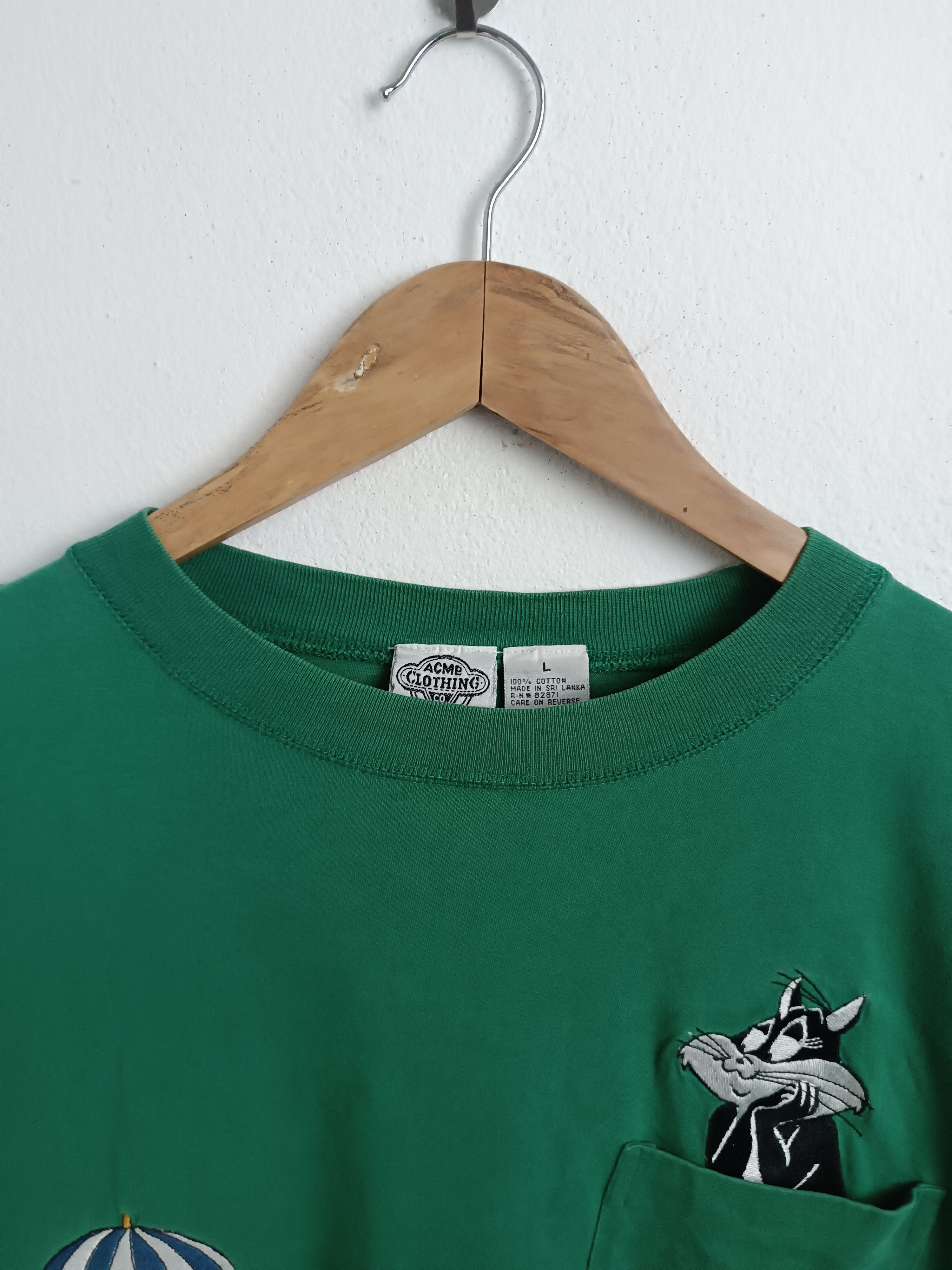 Vintage VINTAGE 90s PEPE LE PEW DISNEY LOONEY POCKET TEE VERY RARE Size US XL / EU 56 / 4 - 9 Thumbnail