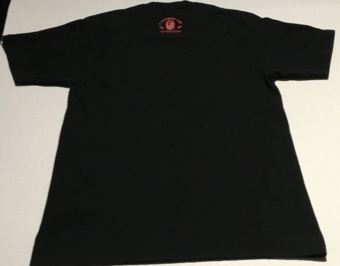 Bape Bape flame logo tee shirt Size US M / EU 48-50 / 2 - 3 Thumbnail