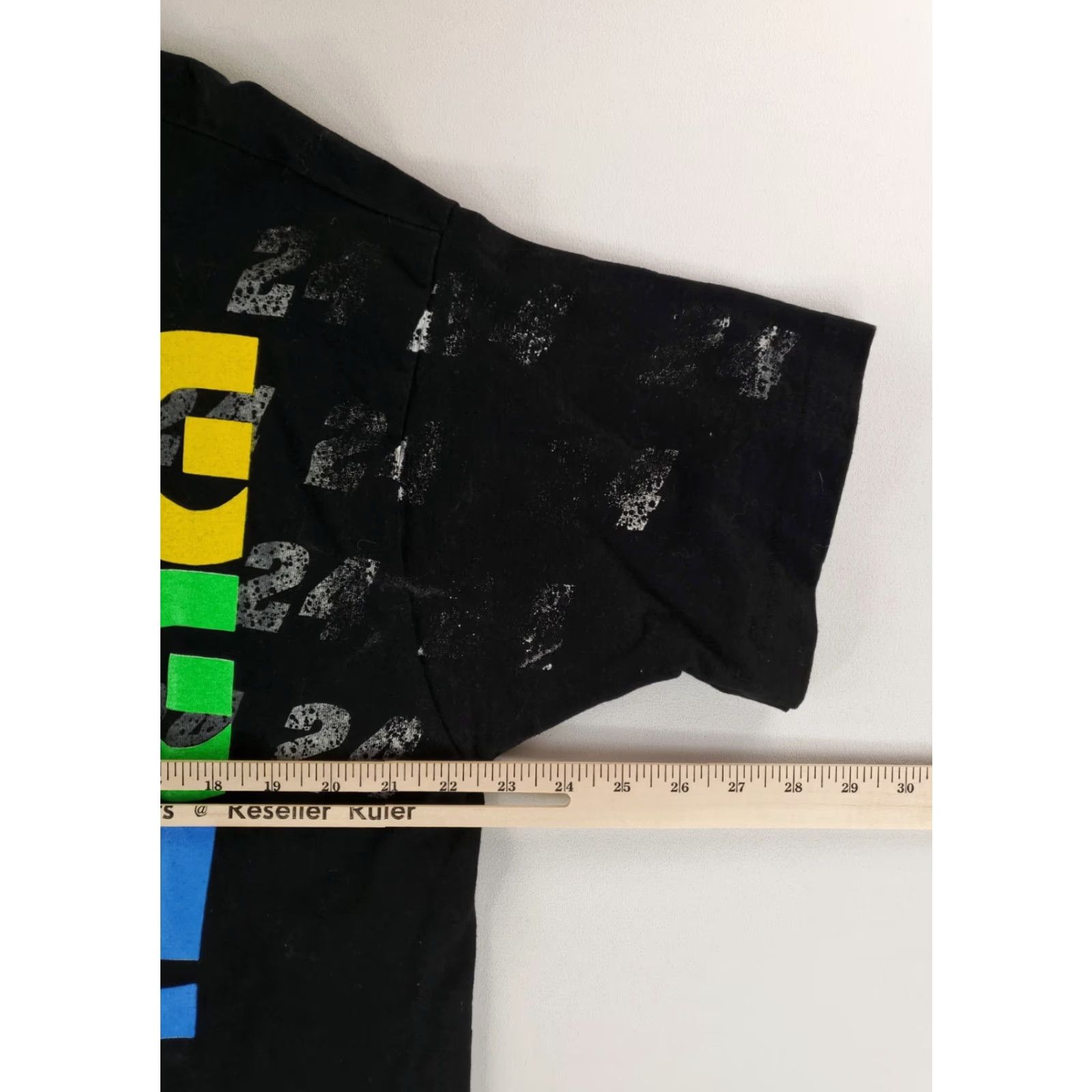 Fruit Of The Loom VINTAGE Jeff Gordon T Shirt 90s AOP Mega Going Going Gone Black Made USA Mens XL Shirt Size US XL / EU 56 / 4 - 5 Thumbnail