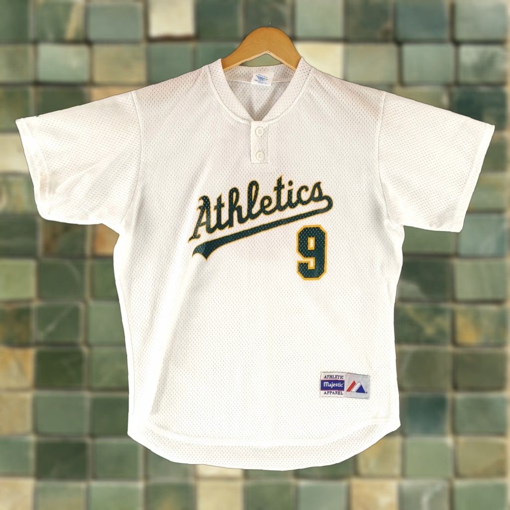 Vintage **Majestic VTG 80s 90s Oakland Athletics White Jersey L Mens** User: Majestic VTG 80s 90s Oakland Athletics White Jersey L Mens Size US L / EU 52-54 / 3 - 1 Thumbnail