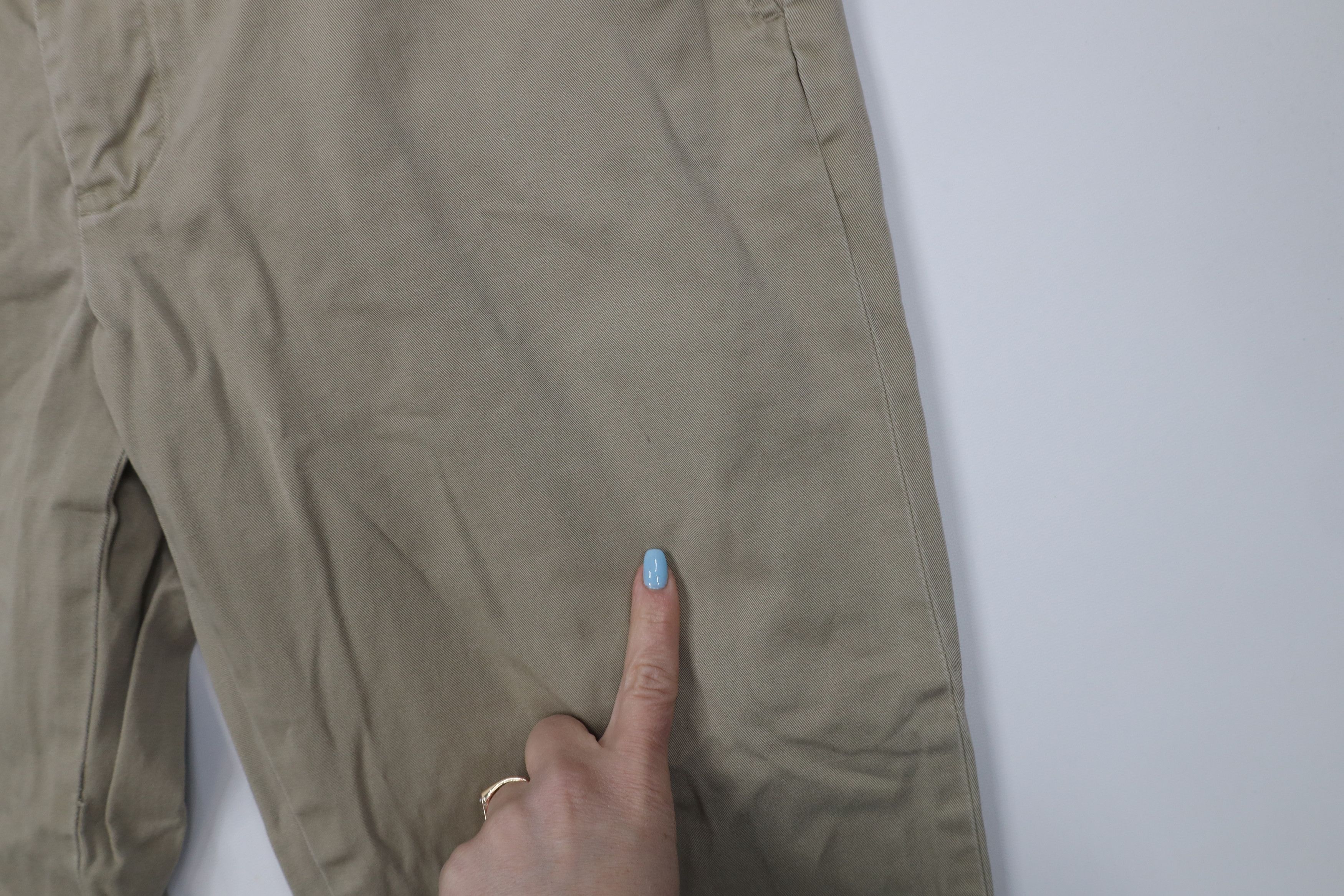 Polo Ralph Lauren Vintage 90s Ralph Lauren Wide Leg Chino Pants Cotton Khaki Size US 34 / EU 50 - 5 Thumbnail