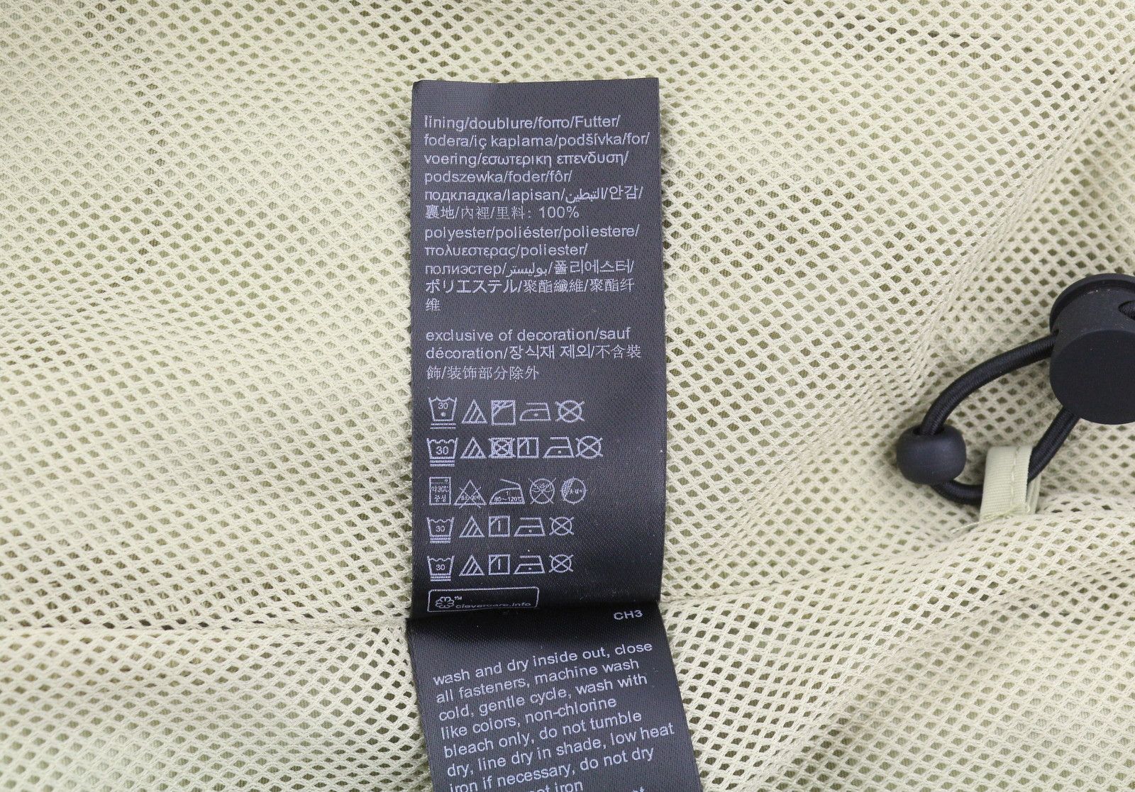 Calvin Klein MIX MEDIA POPOVER M Green Half Zip Logo Anorak 87428 Size US M / EU 48-50 / 2 - 8 Thumbnail