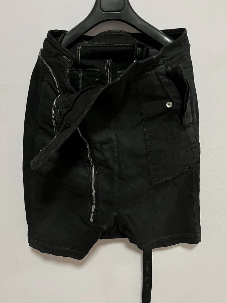 Rick Owens Rick Owens size m Scimitar Zipper Denim Shorts Size US 28 / EU 44 - 3 Thumbnail