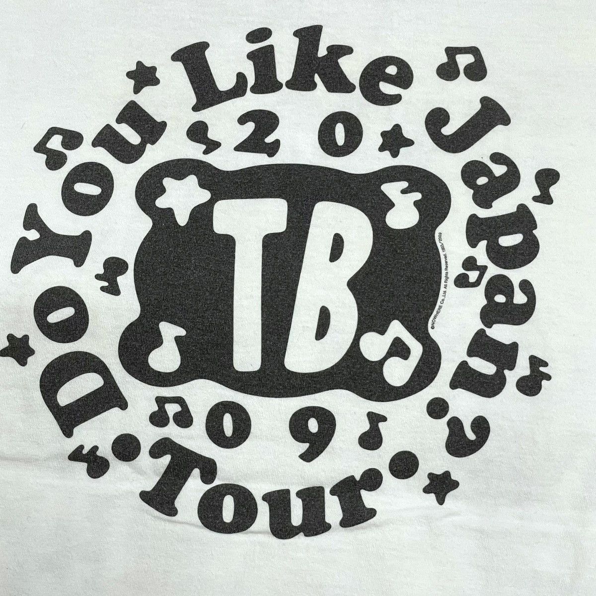 Bape Bape Teriyaki Boyz "DO YOU LIKE JAPANESE TOUR 2009" Tee Size US M / EU 48-50 / 2 - 6 Thumbnail