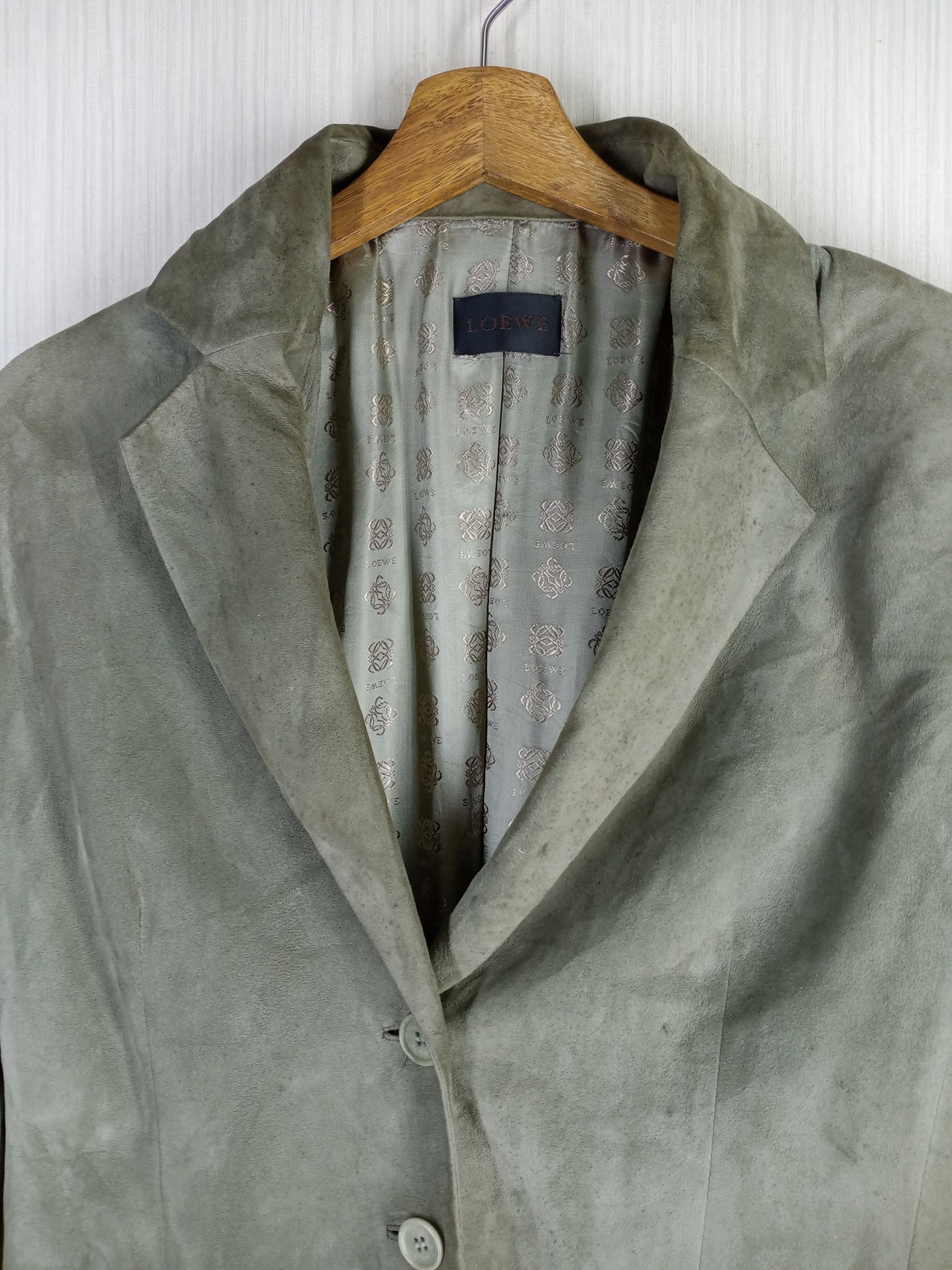 Loewe Loewe Cordero Lamb Leather Blazer Jacket Size S / US 4 / IT 40 - 4 Thumbnail