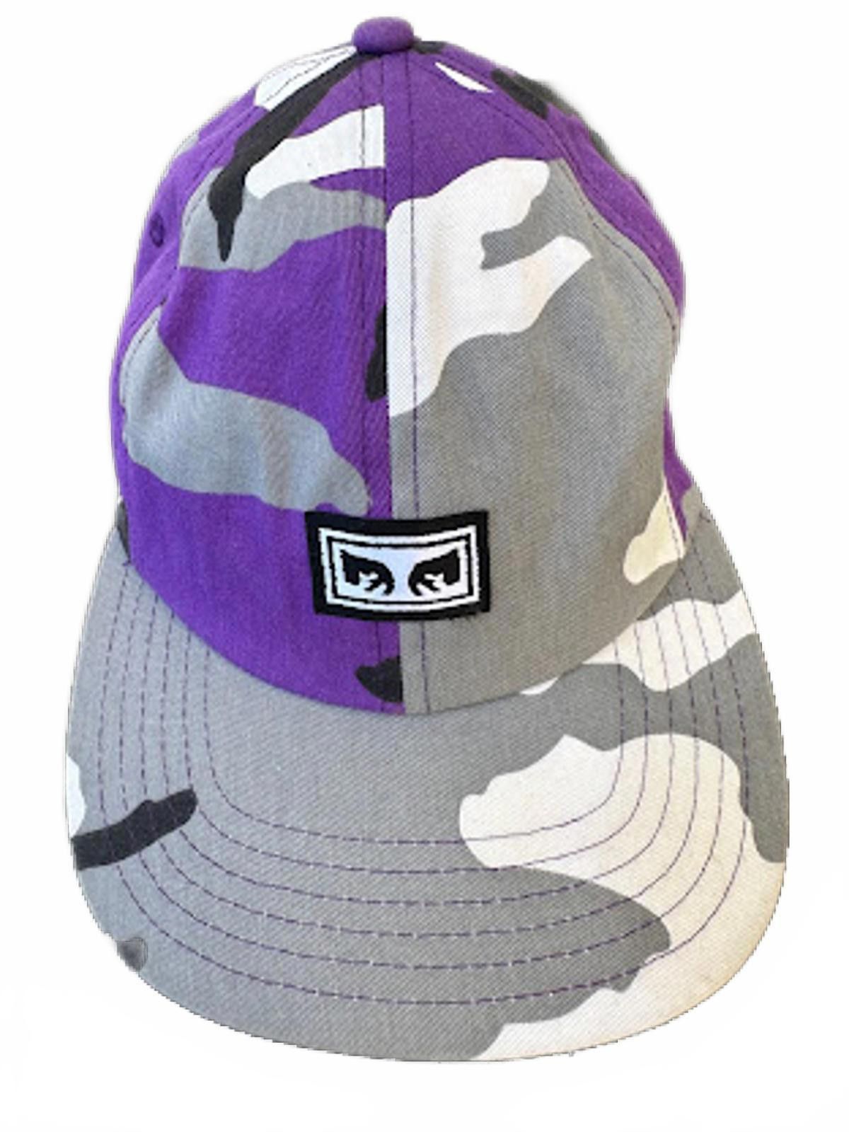 Other Obey Worldwide Camo Snapback Hat Purple Gray Size ONE SIZE - 1 Thumbnail