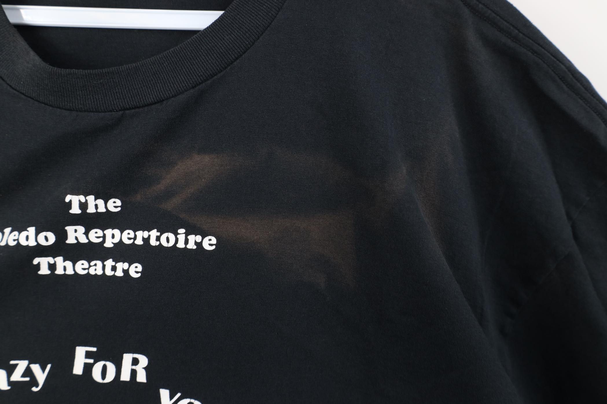 Vintage Vintage Y2K 2000 Crazy For You Musical Play T-Shirt Black Size US XXL / EU 58 / 5 - 7 Thumbnail