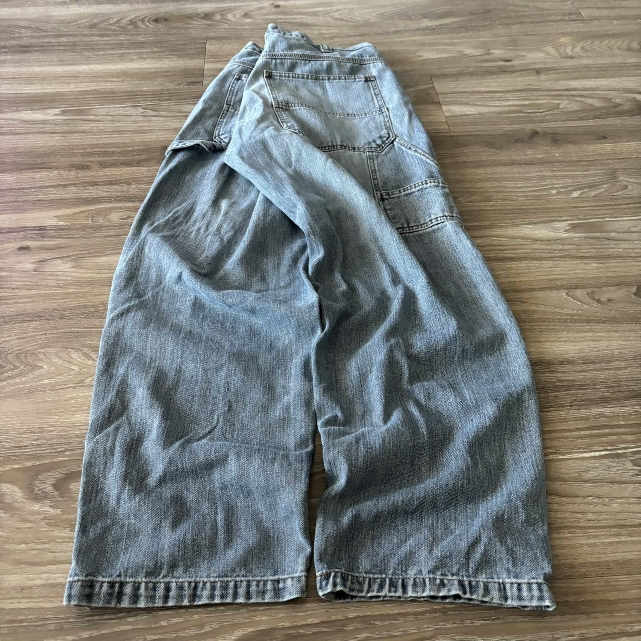 Vintage Crazy Vintage Y2K/2000s Baggy Grunge Skater Style Carpenter Denim Jeans! 34x32 Size US 34 / EU 50 - 4 Thumbnail