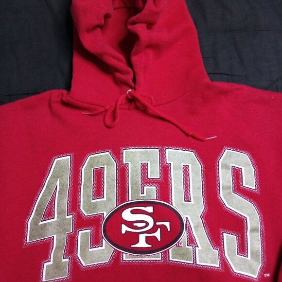 Logo 7 × NFL × Vintage Vintage Logo 7 San Francisco 49ers Hoodie Sweatshirt Size US L / EU 52-54 / 3 - 1 Thumbnail