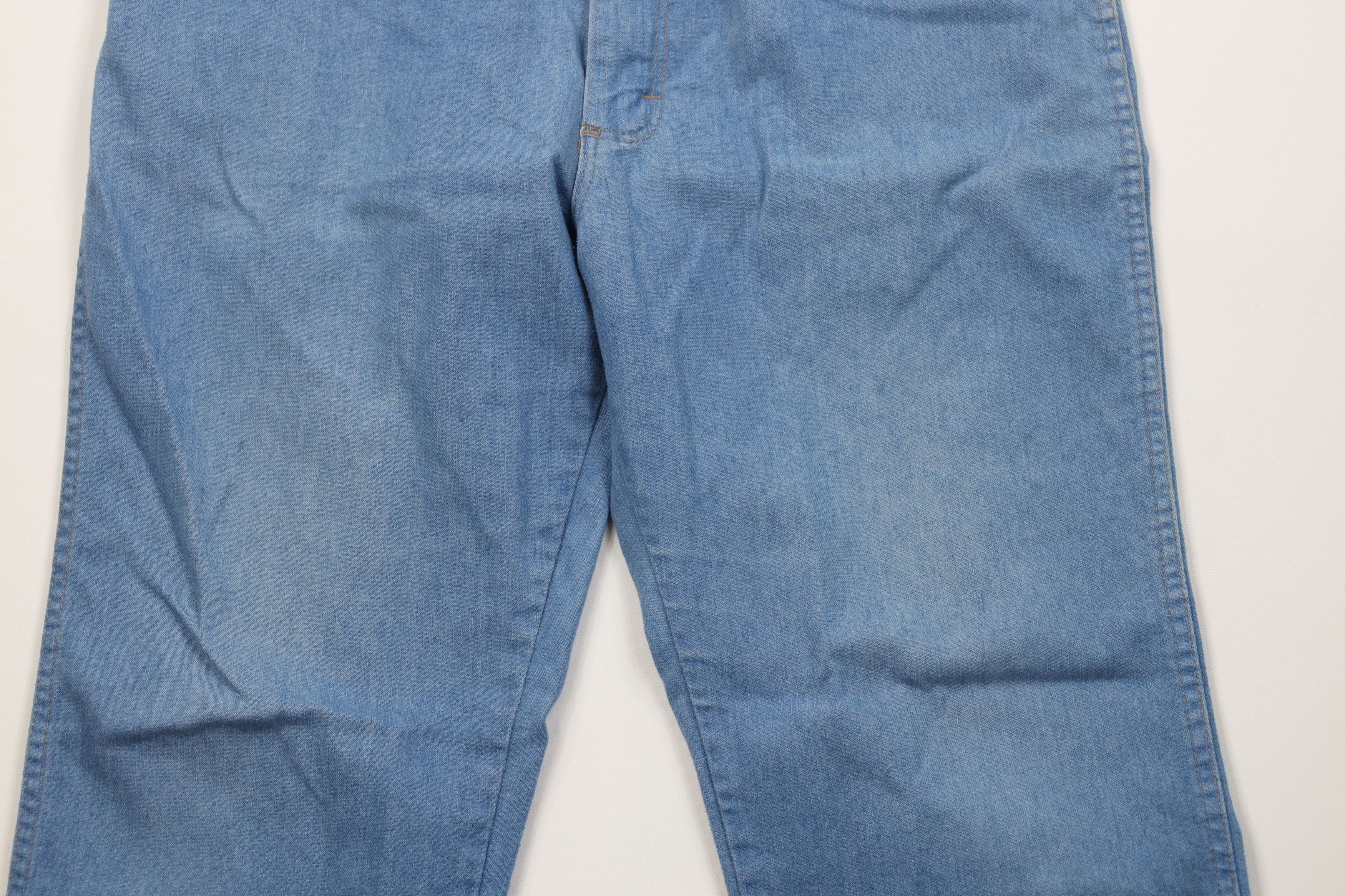 Wrangler Vintage 90s Wrangler Flared Wide Leg Denim Jeans Blue USA Size US 36 / EU 52 - 3 Thumbnail