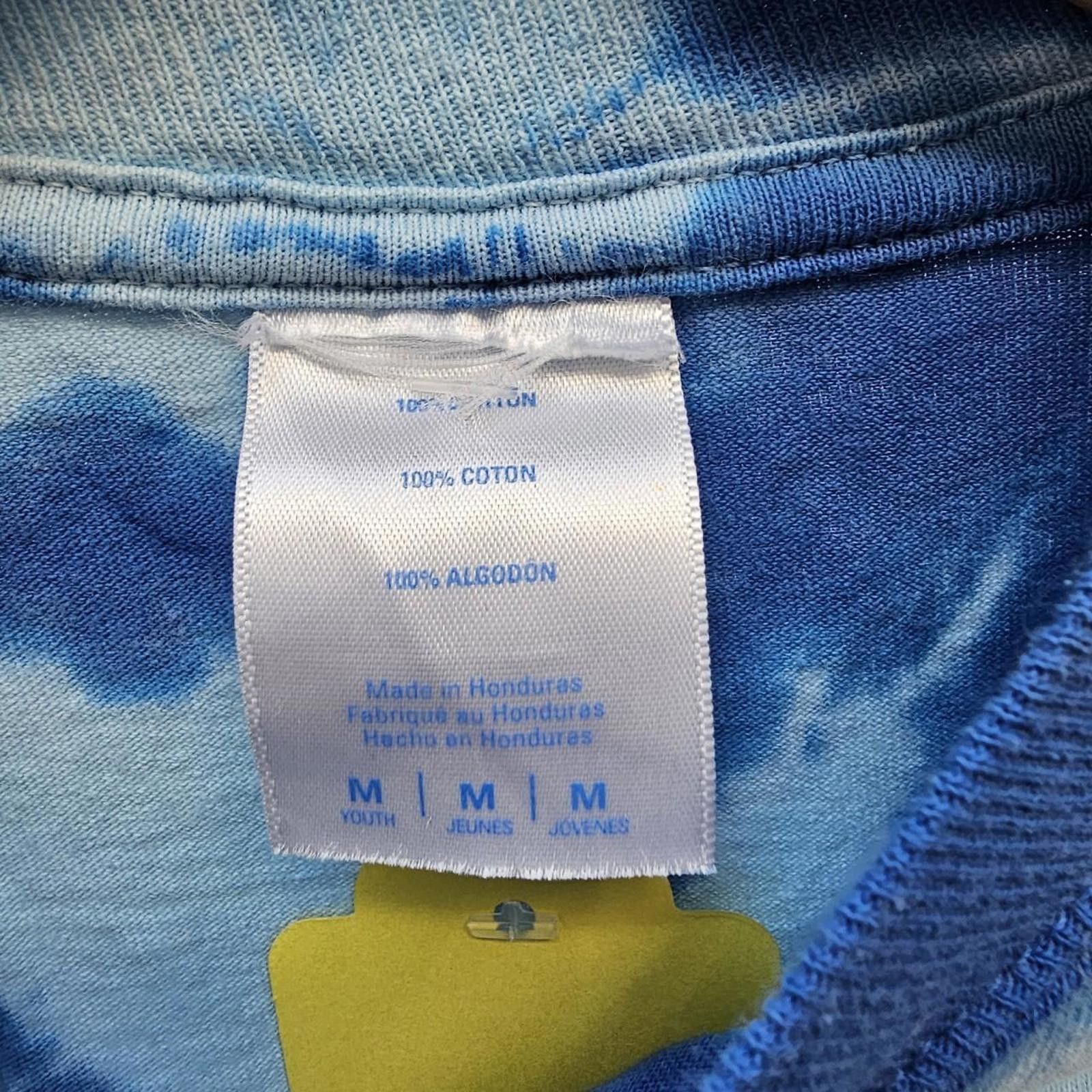 Other Kid's White and Blue Tie-Dye T-shirt Size US M / EU 48-50 / 2 - 2 Thumbnail