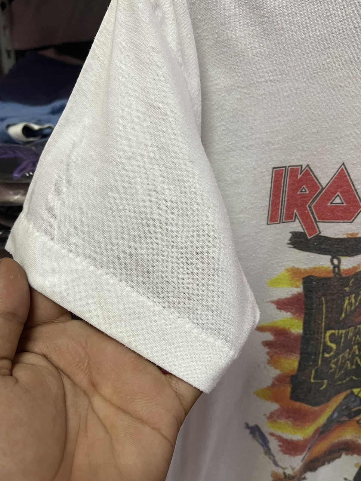 Band Tees × Vintage Vintage Band Tees x Iron Maiden🔥🔥🔥 Size US M / EU 48-50 / 2 - 5 Thumbnail
