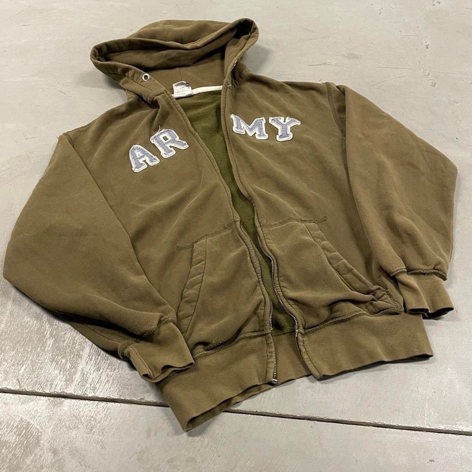 Vintage vintage army hoodie Size US L / EU 52-54 / 3 - 1 Thumbnail