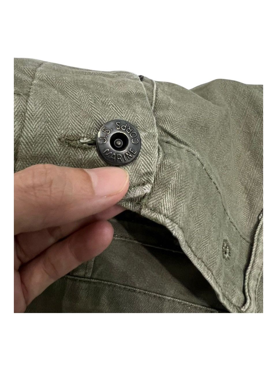 Japanese Brand × The Real McCoy's Vintage USMC P44 Monkey Pants By YMCL Size US 28 / EU 44 - 7 Thumbnail