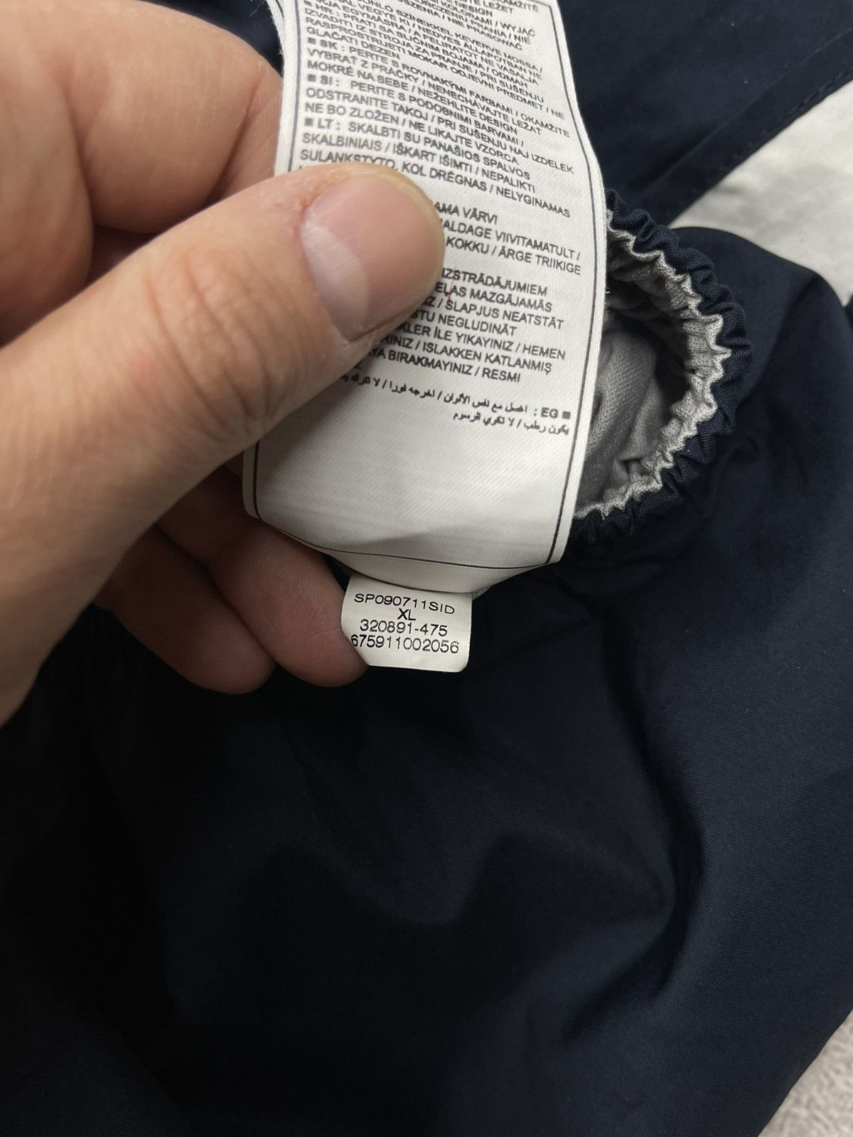Nike × Nike ACG × Vintage Vintage Nike Fit Dry Navy Shorts Y2K ACG TN Size US 36 / EU 52 - 7 Thumbnail