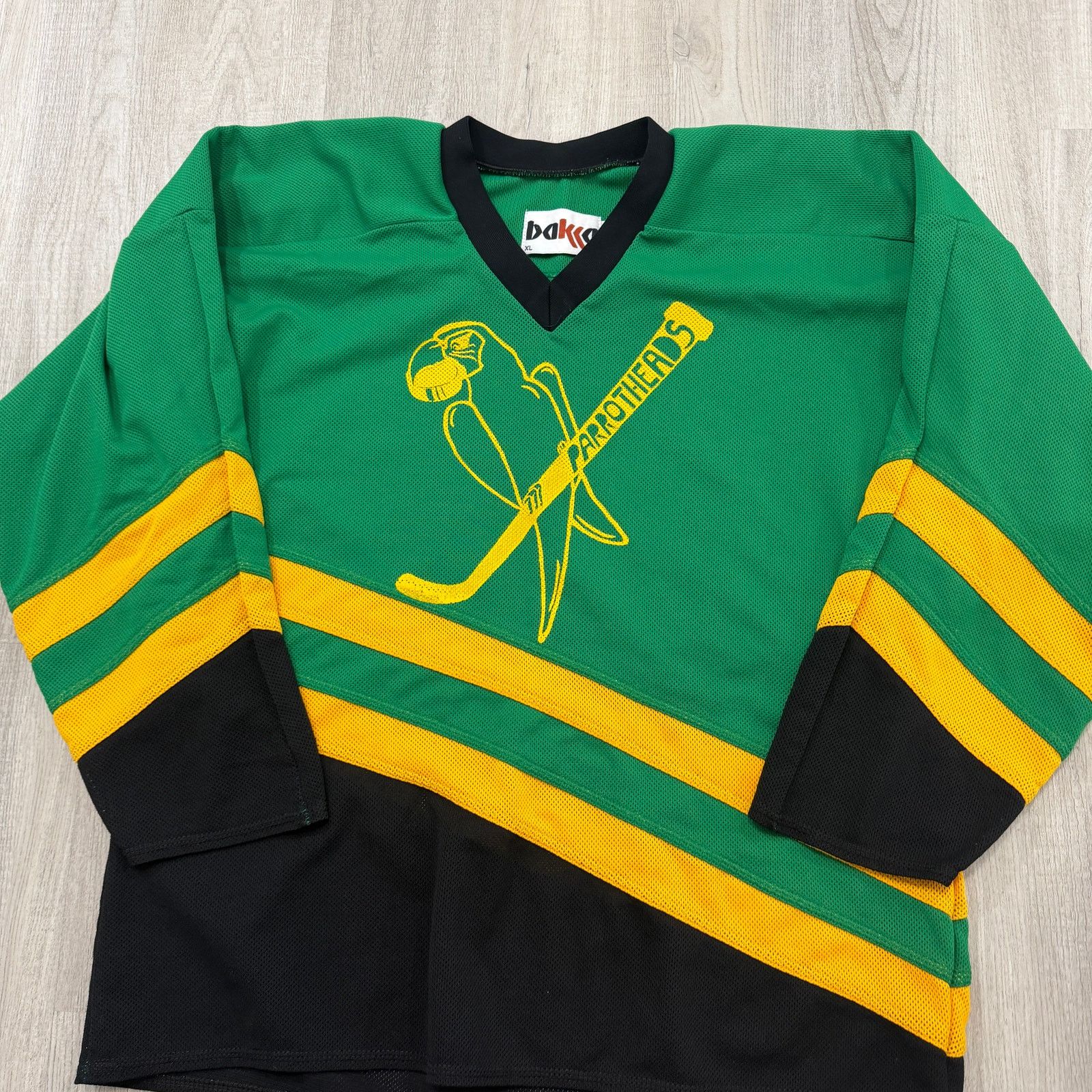 Vintage Vintage Bakka Parrotheads Hockey Jersey #3 Men's Extra Large Size US XL / EU 56 / 4 - 2 Thumbnail