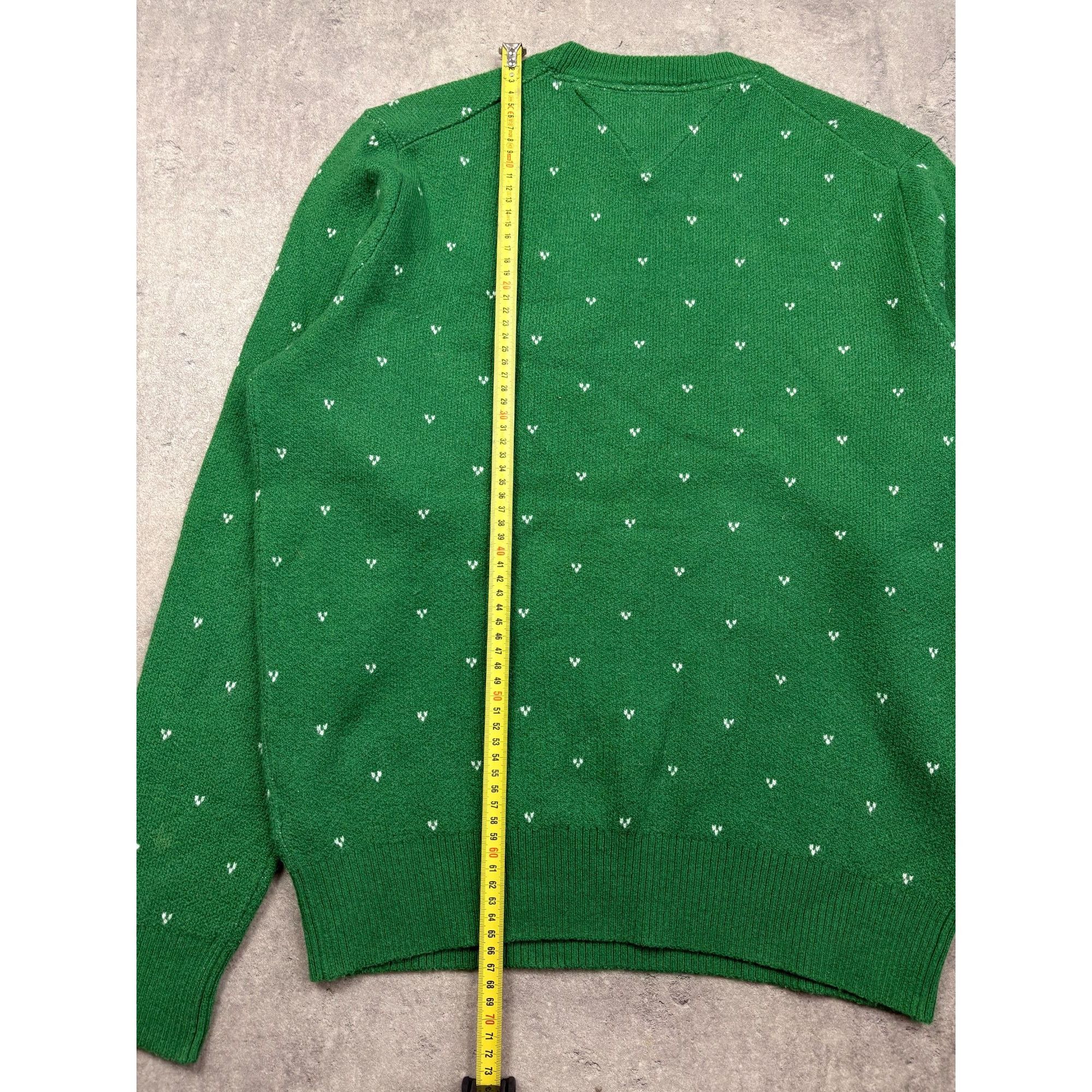 Tommy Hilfiger Retro Slope Style: Tommy Hilfiger Skier Graphic Knit Sweater Size US M / EU 48-50 / 2 - 10 Thumbnail