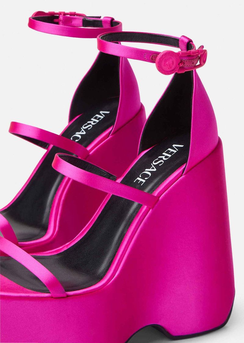 Versace o1y0226 Sandals in Magenta Size US 9 / IT 39 - 3 Thumbnail